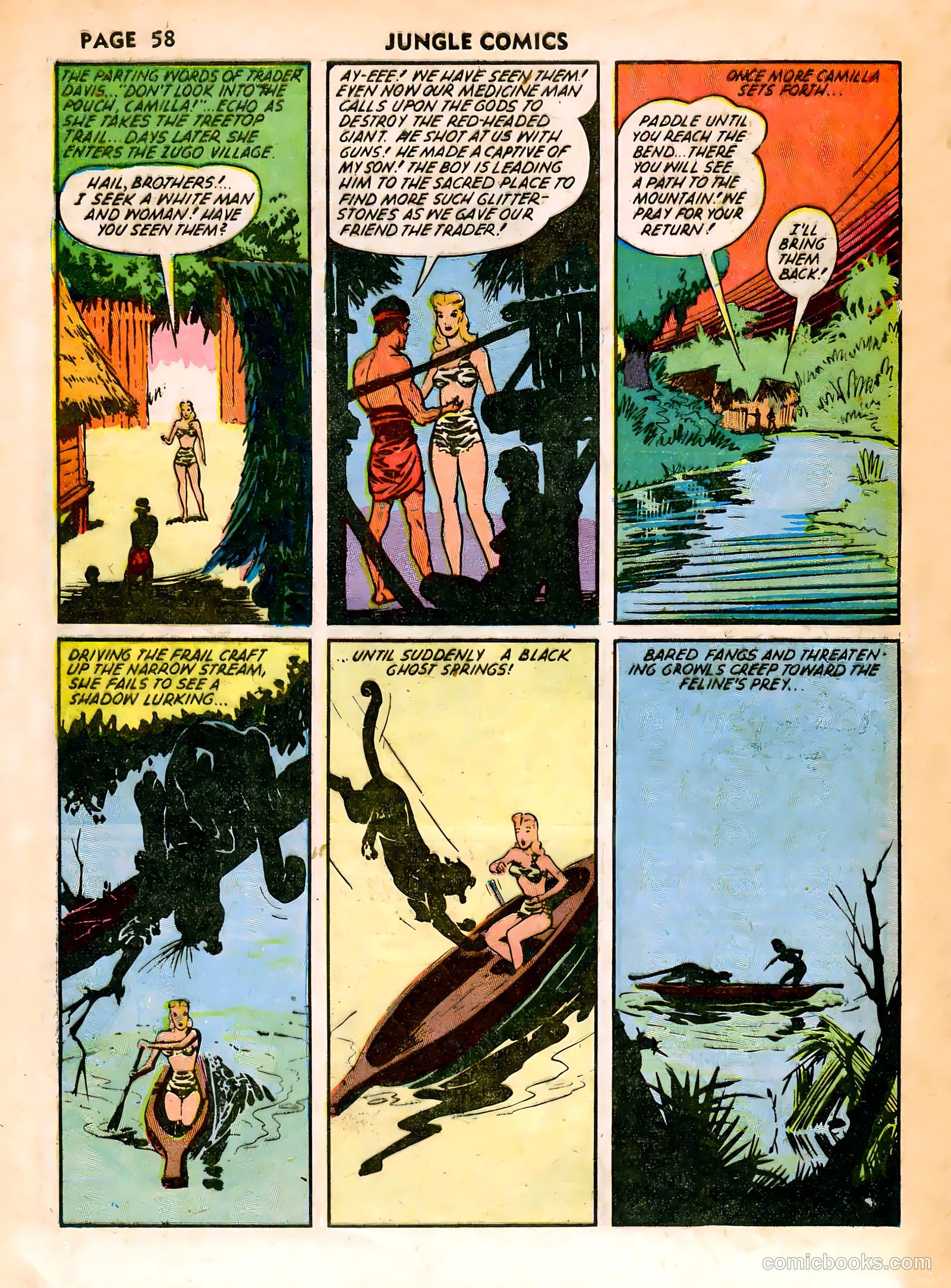 Jungle Comics #38 (1943) — page 61 of 69