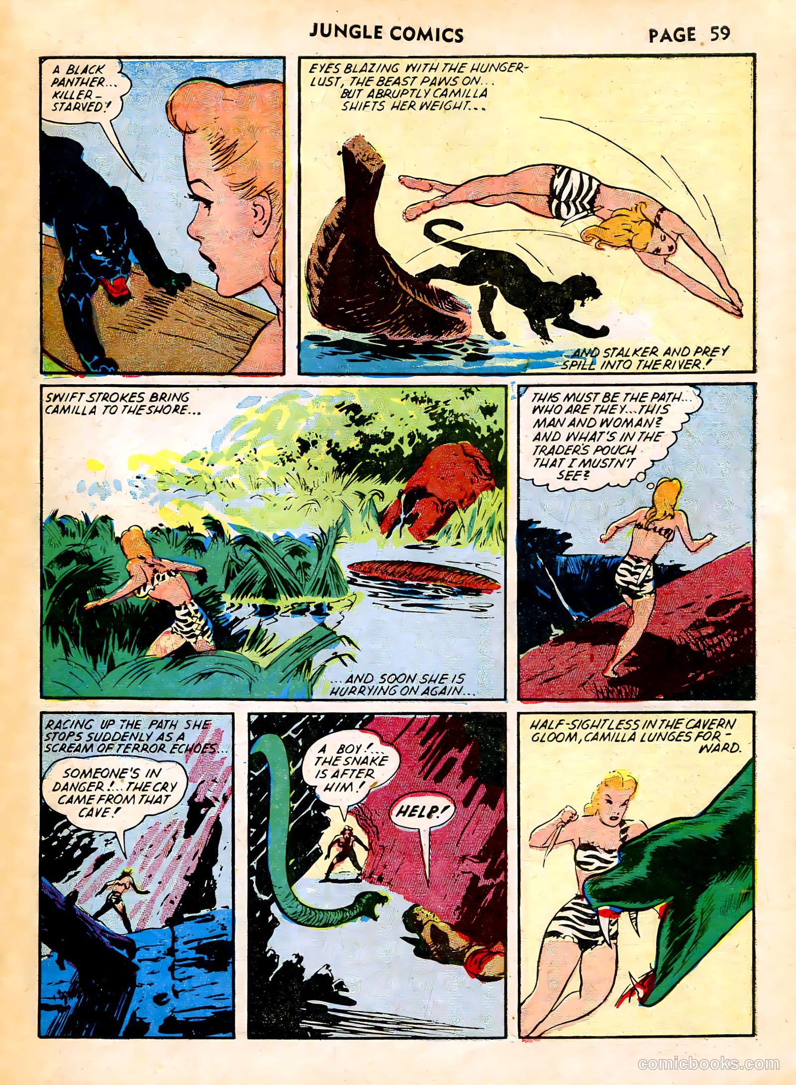 Jungle Comics #38 (1943) — page 62 of 69