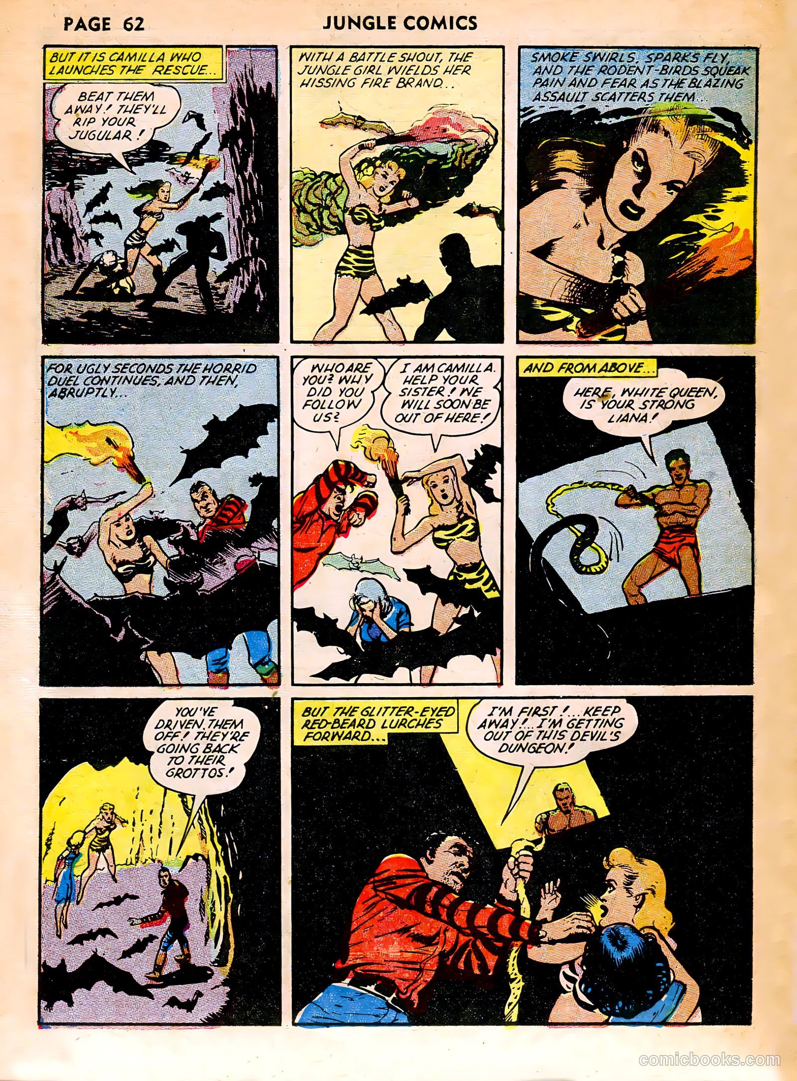 Jungle Comics #38 (1943) — page 65 of 69