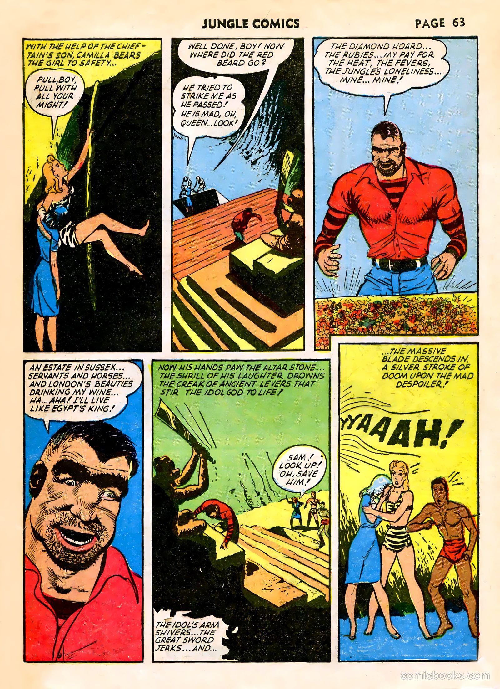 Jungle Comics #38 (1943) — page 66 of 69