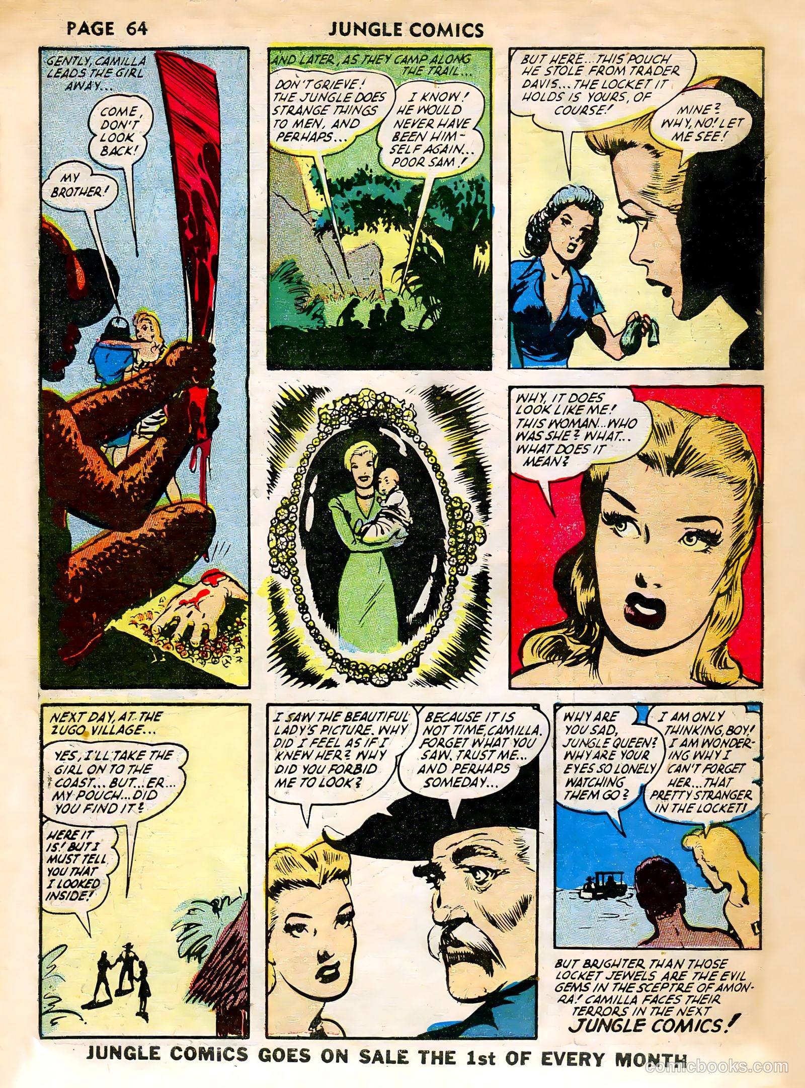 Jungle Comics #38 (1943) — page 67 of 69