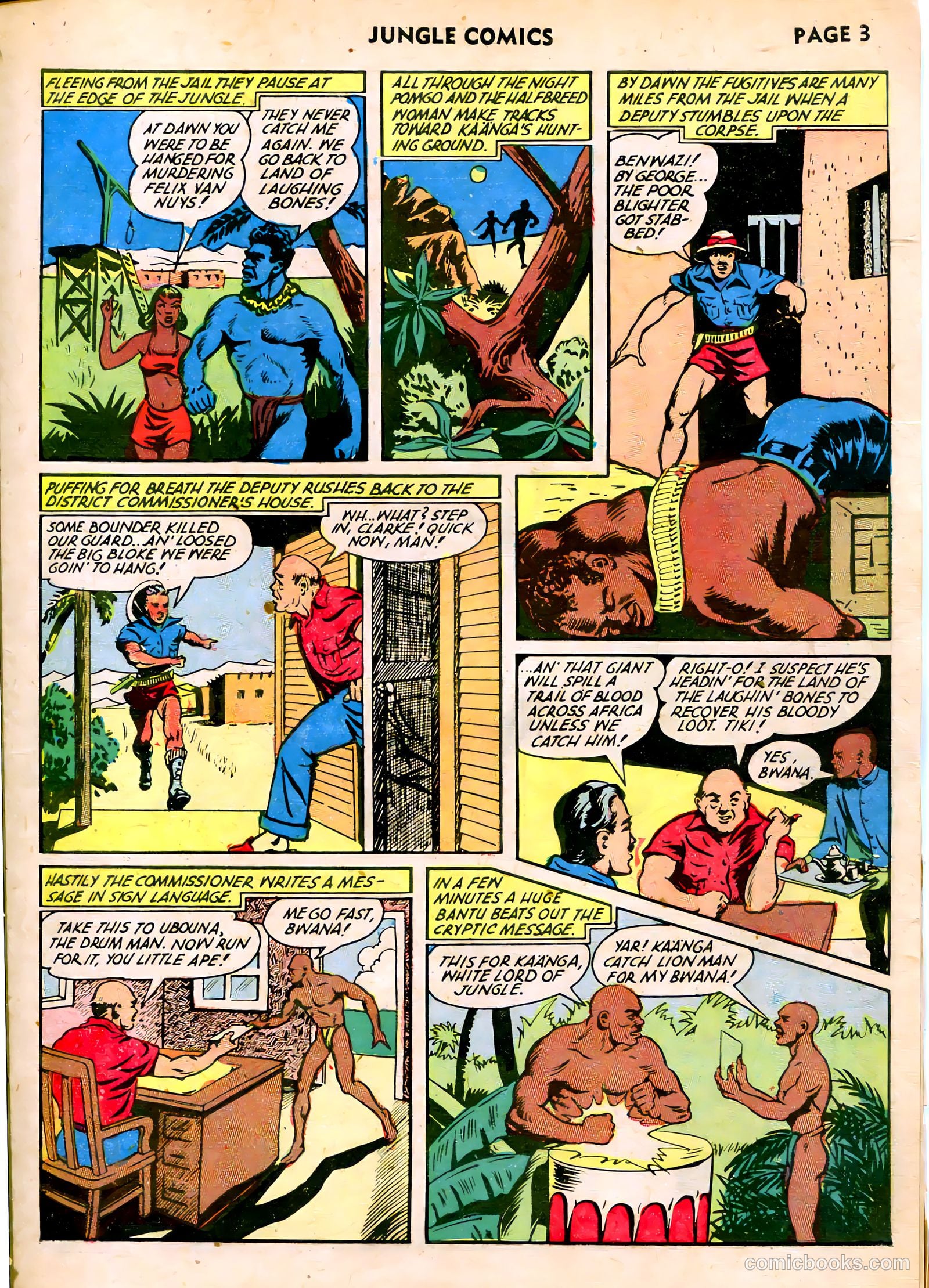 Jungle Comics #39 (1943) — page 5 of 68