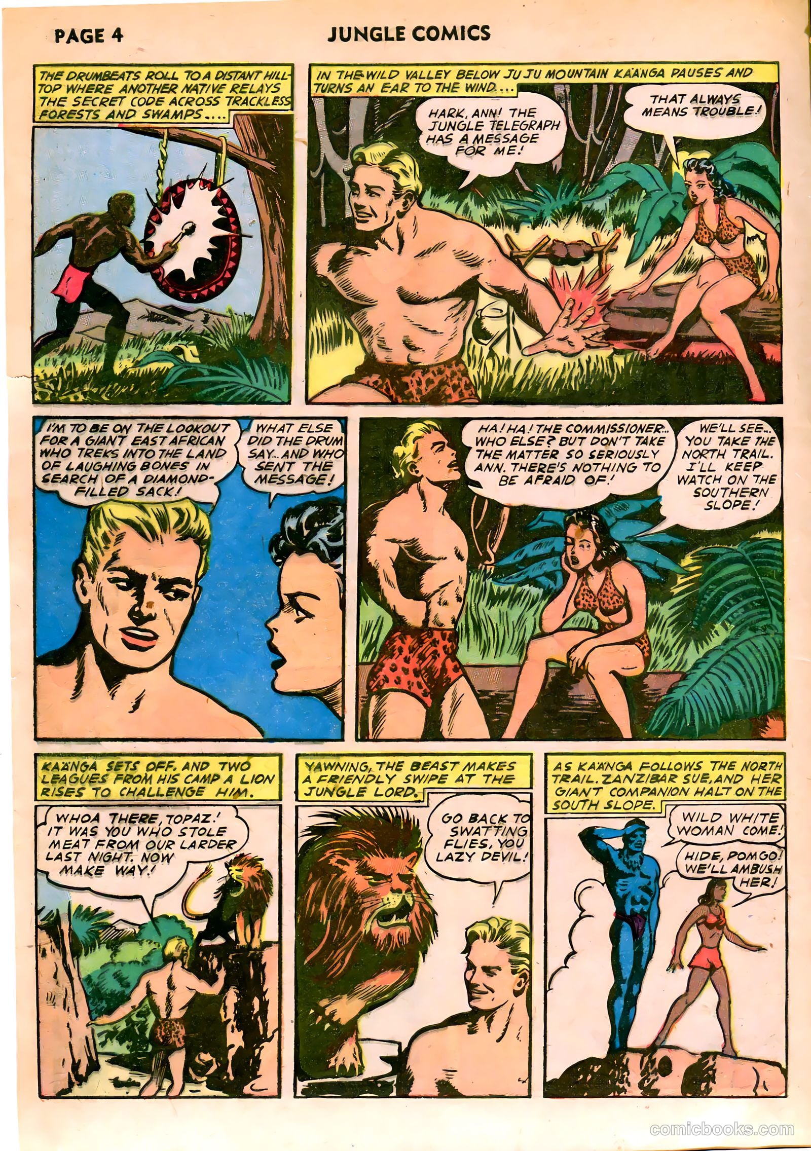 Jungle Comics #39 (1943) — page 6 of 68