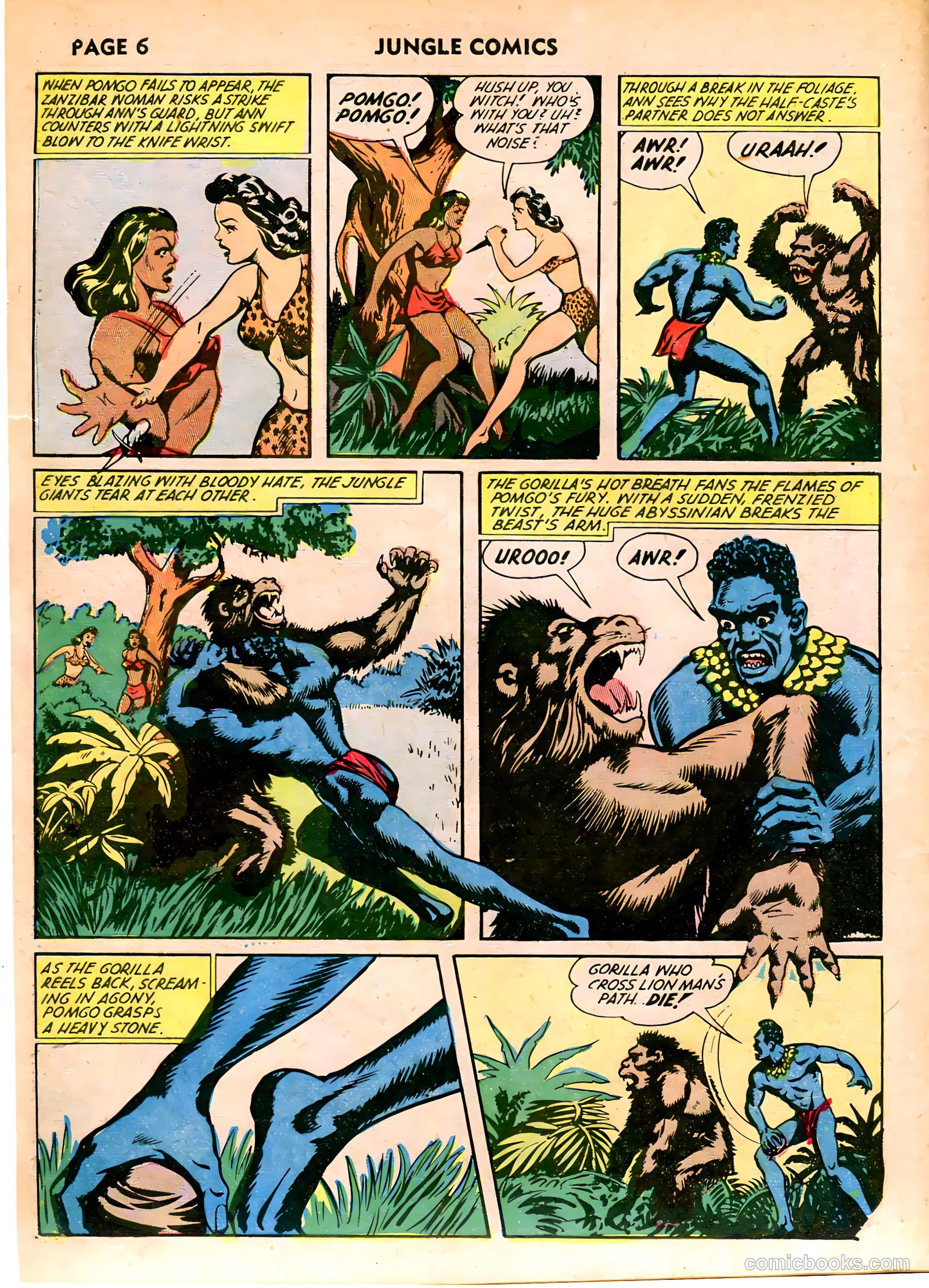 Jungle Comics #39 (1943) — page 8 of 68