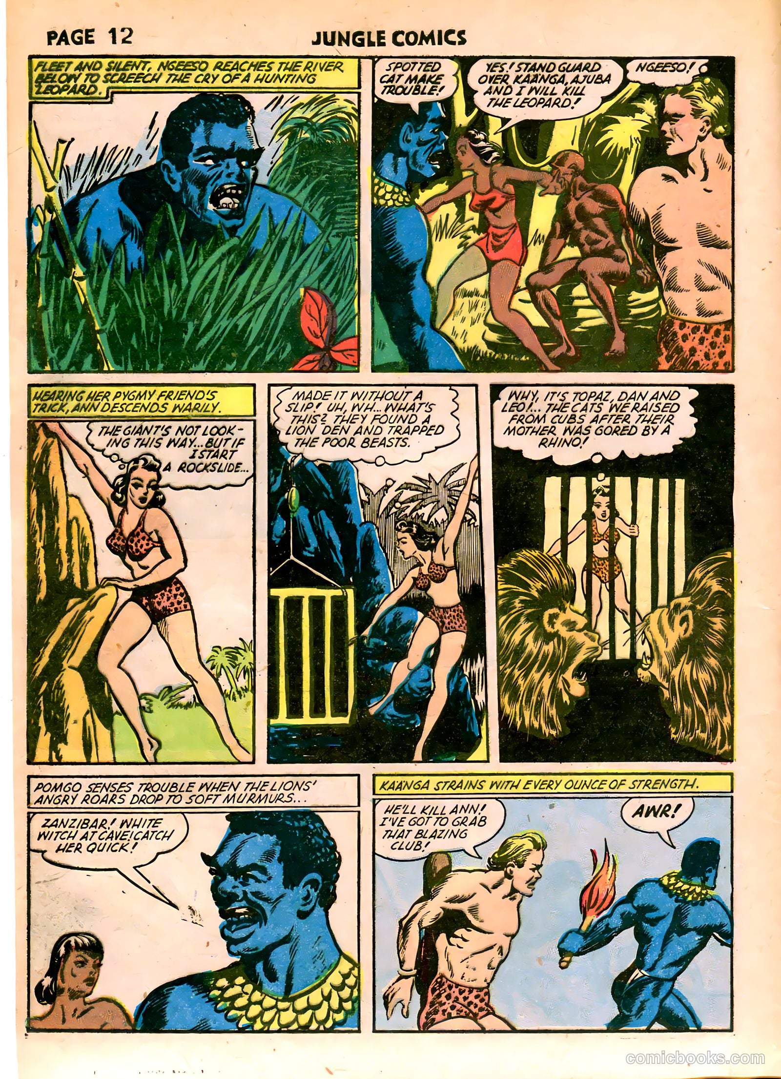Jungle Comics #39 (1943) — page 14 of 68