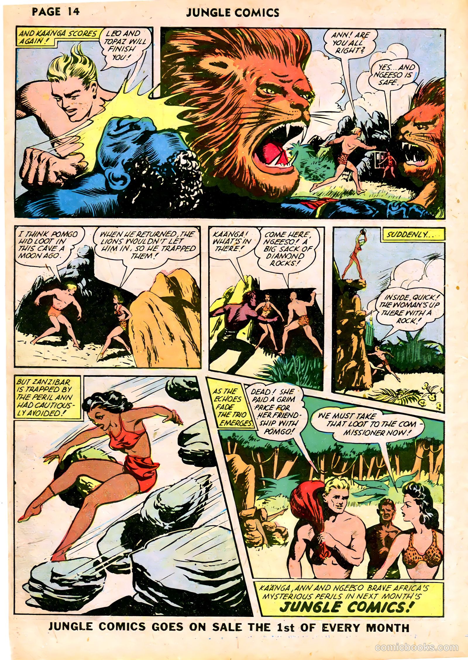 Jungle Comics #39 (1943) — page 16 of 68