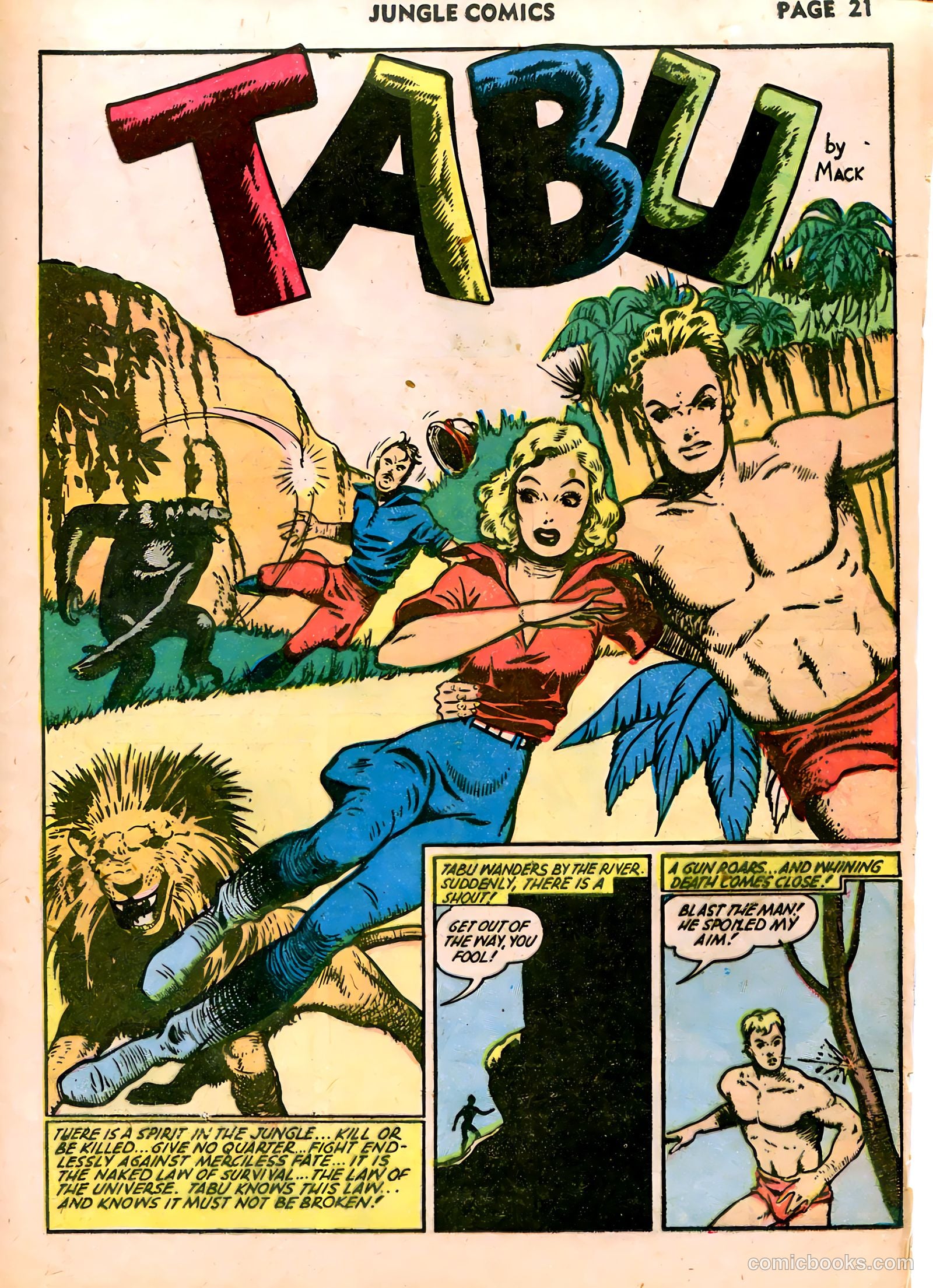 Jungle Comics #39 (1943) — page 23 of 68