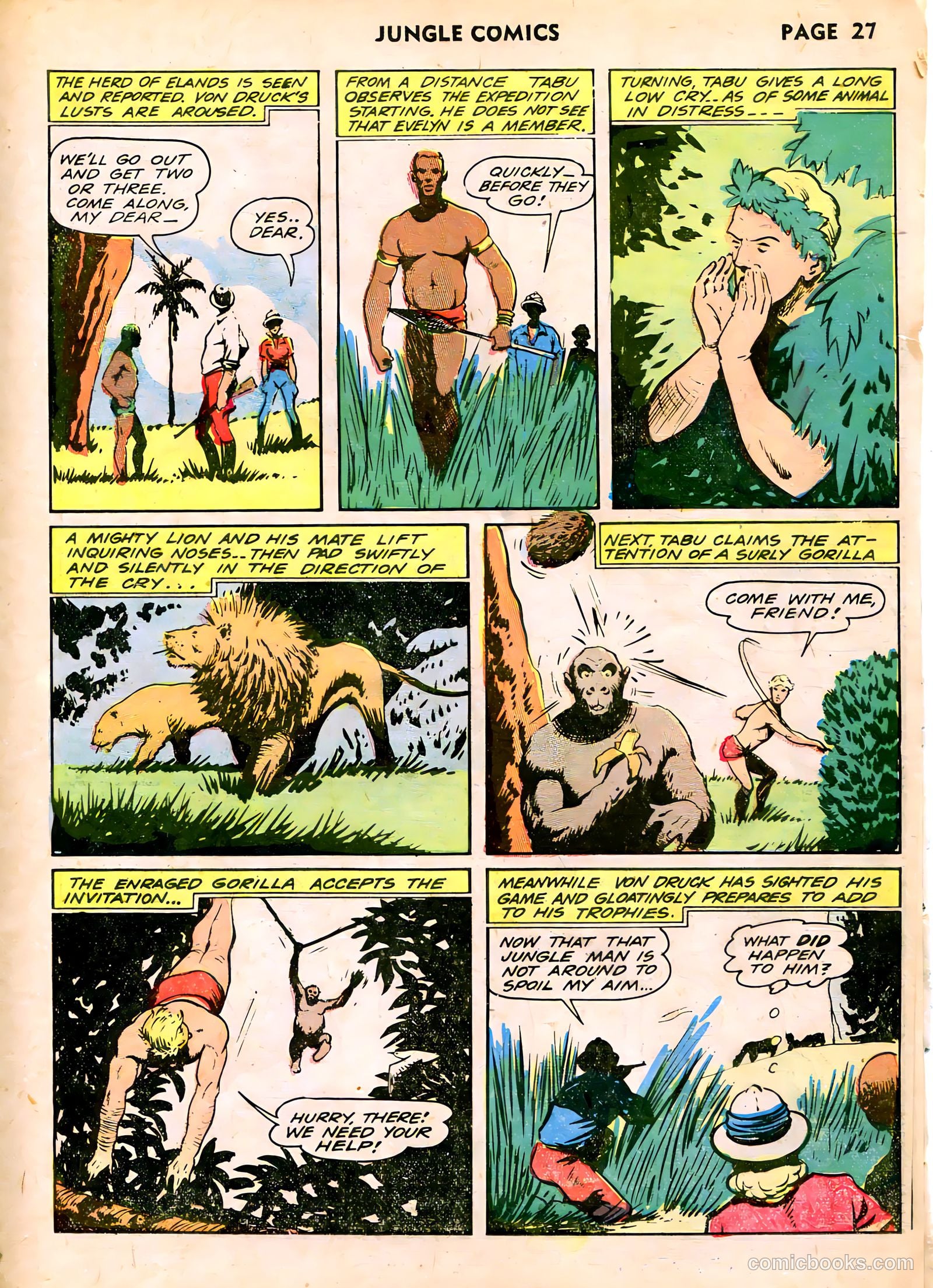 Jungle Comics #39 (1943) — page 29 of 68