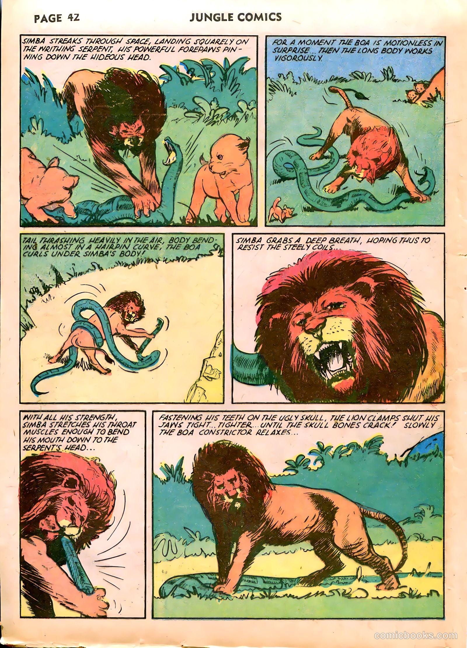 Jungle Comics #39 (1943) — page 44 of 68