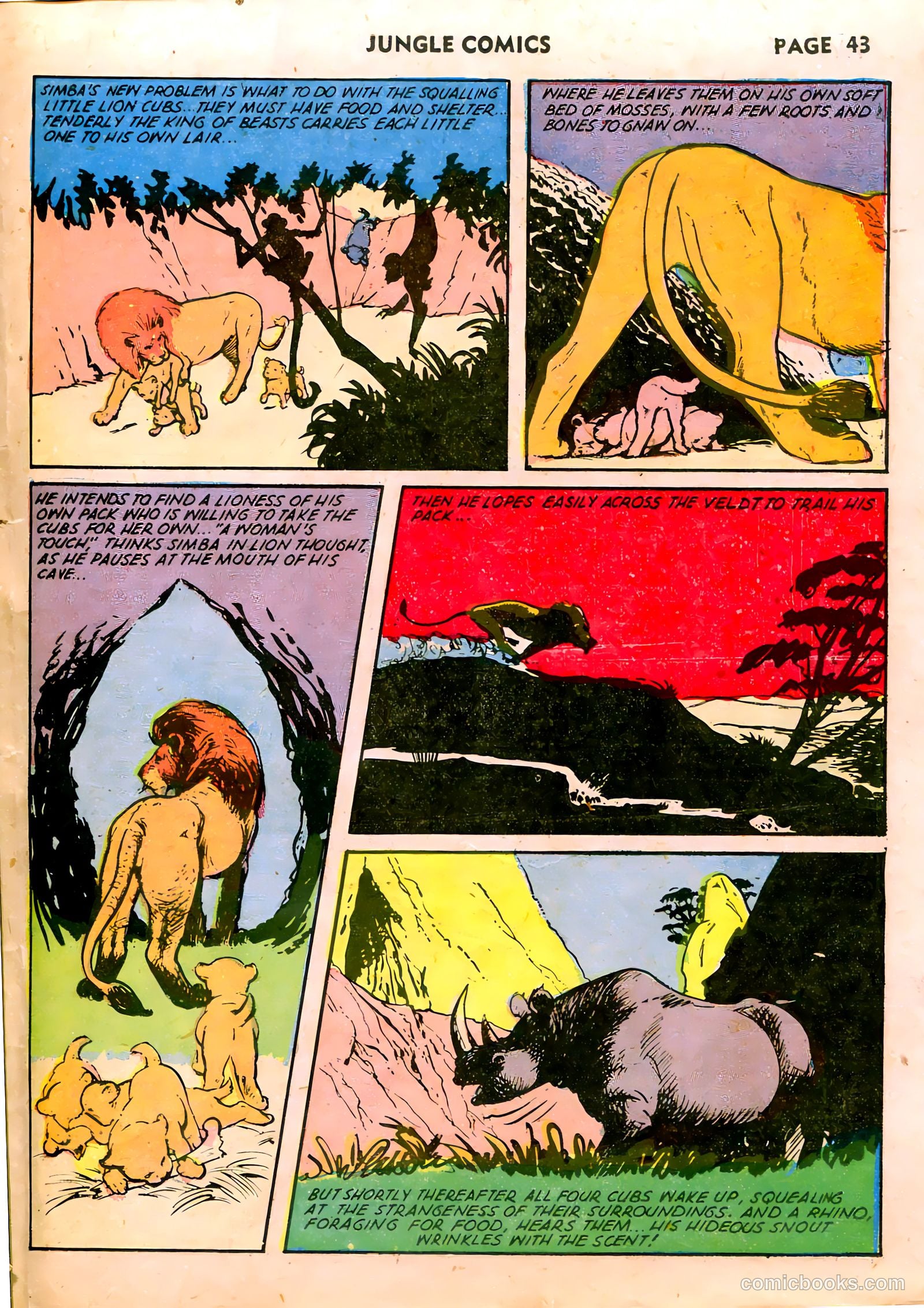 Jungle Comics #39 (1943) — page 45 of 68