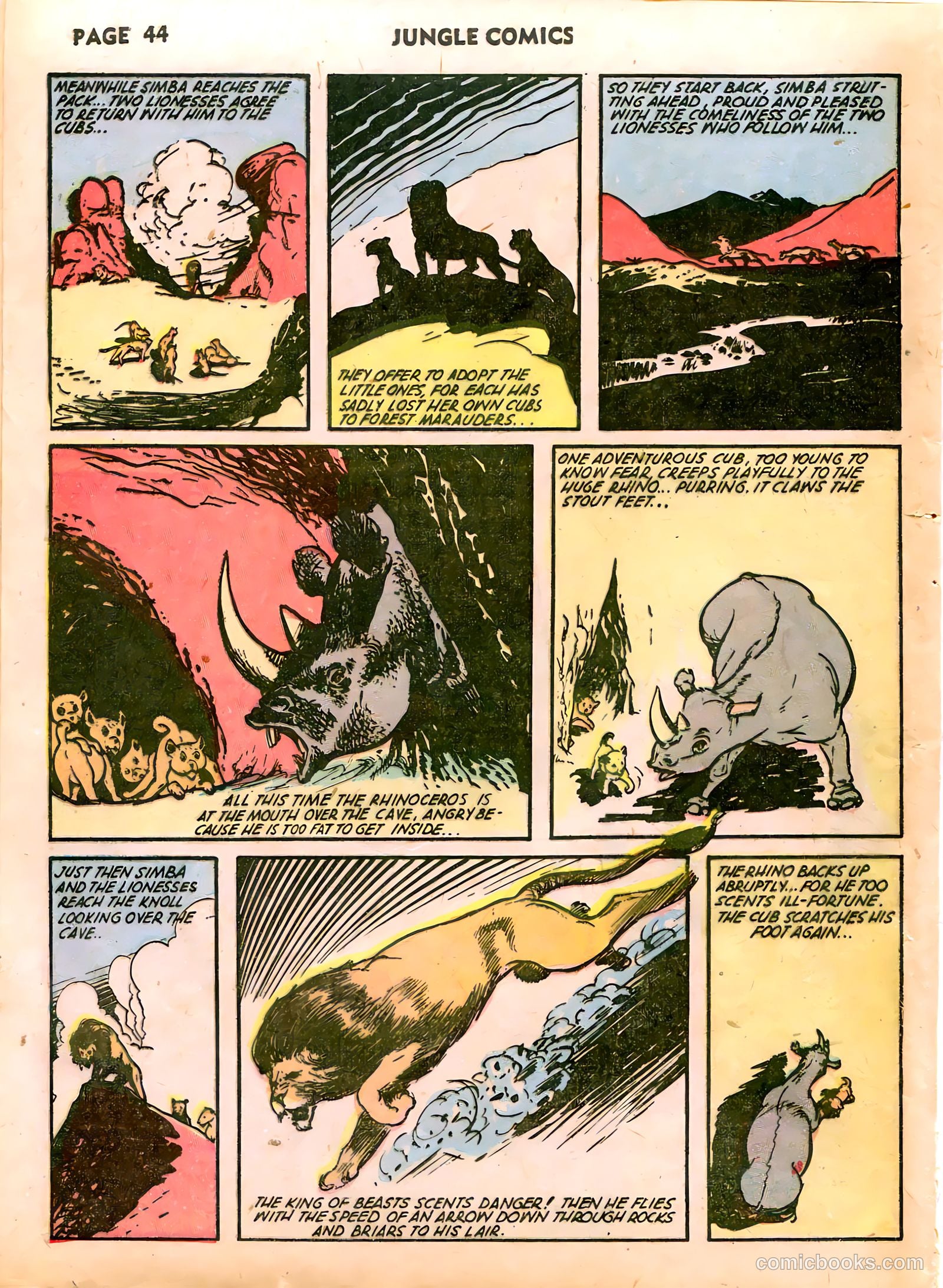 Jungle Comics #39 (1943) — page 46 of 68