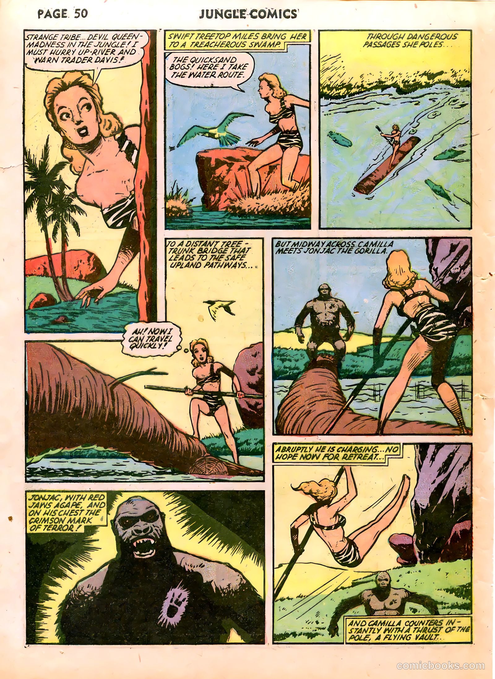 Jungle Comics #39 (1943) — page 52 of 68