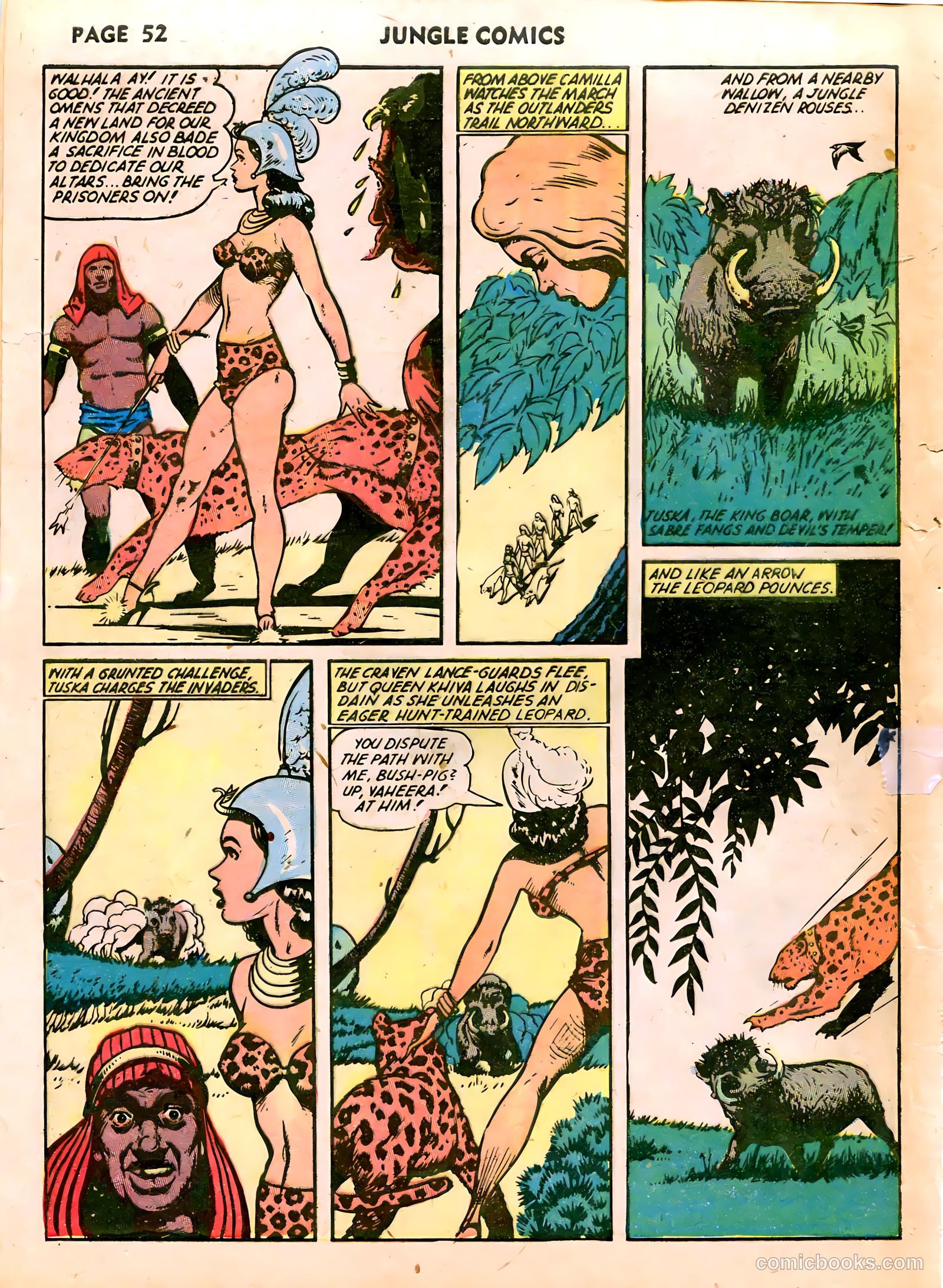 Jungle Comics #39 (1943) — page 54 of 68