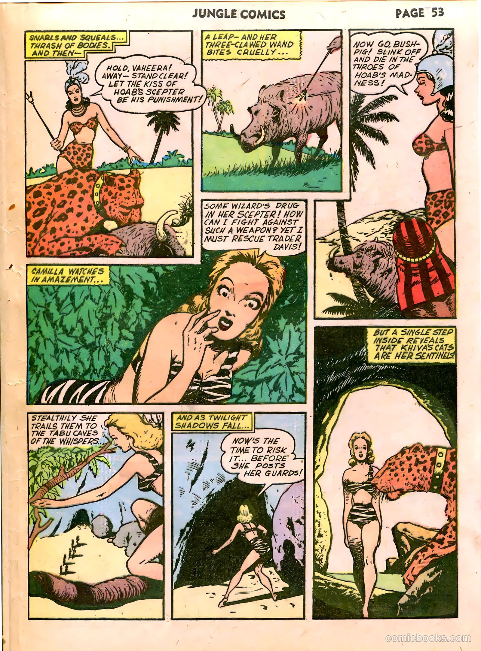 Jungle Comics #39 (1943) — page 55 of 68