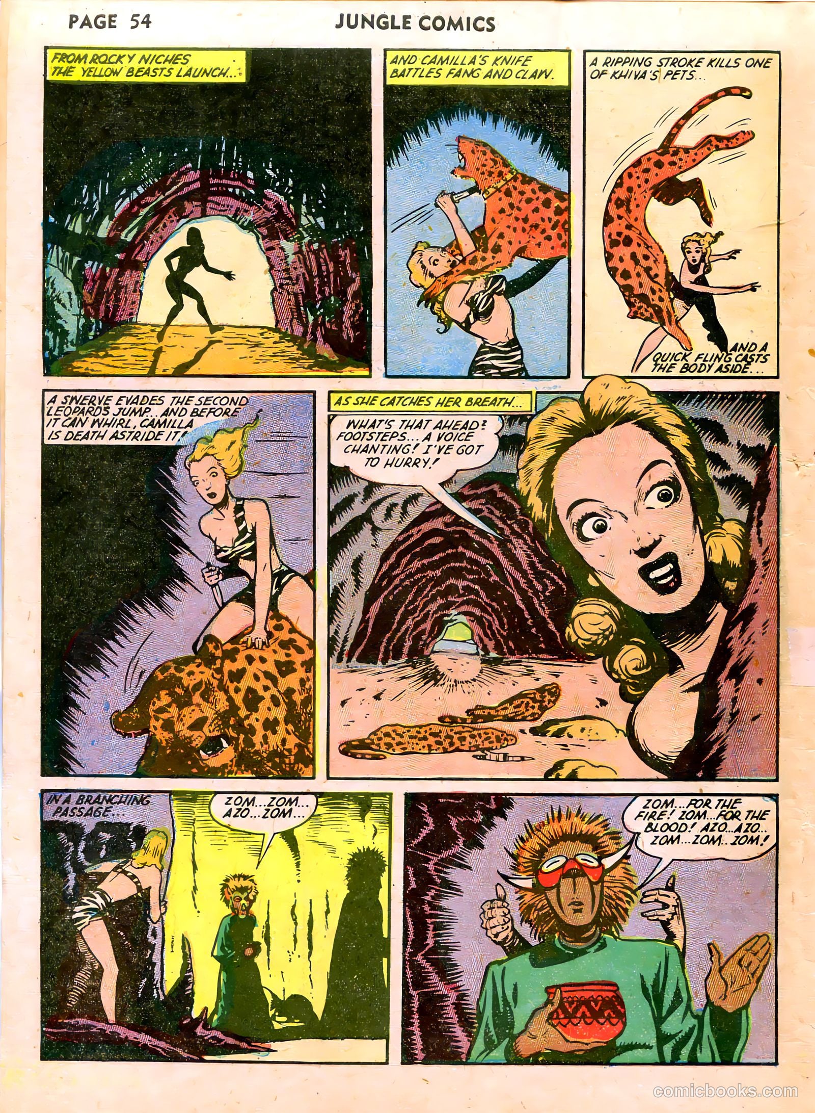 Jungle Comics #39 (1943) — page 56 of 68