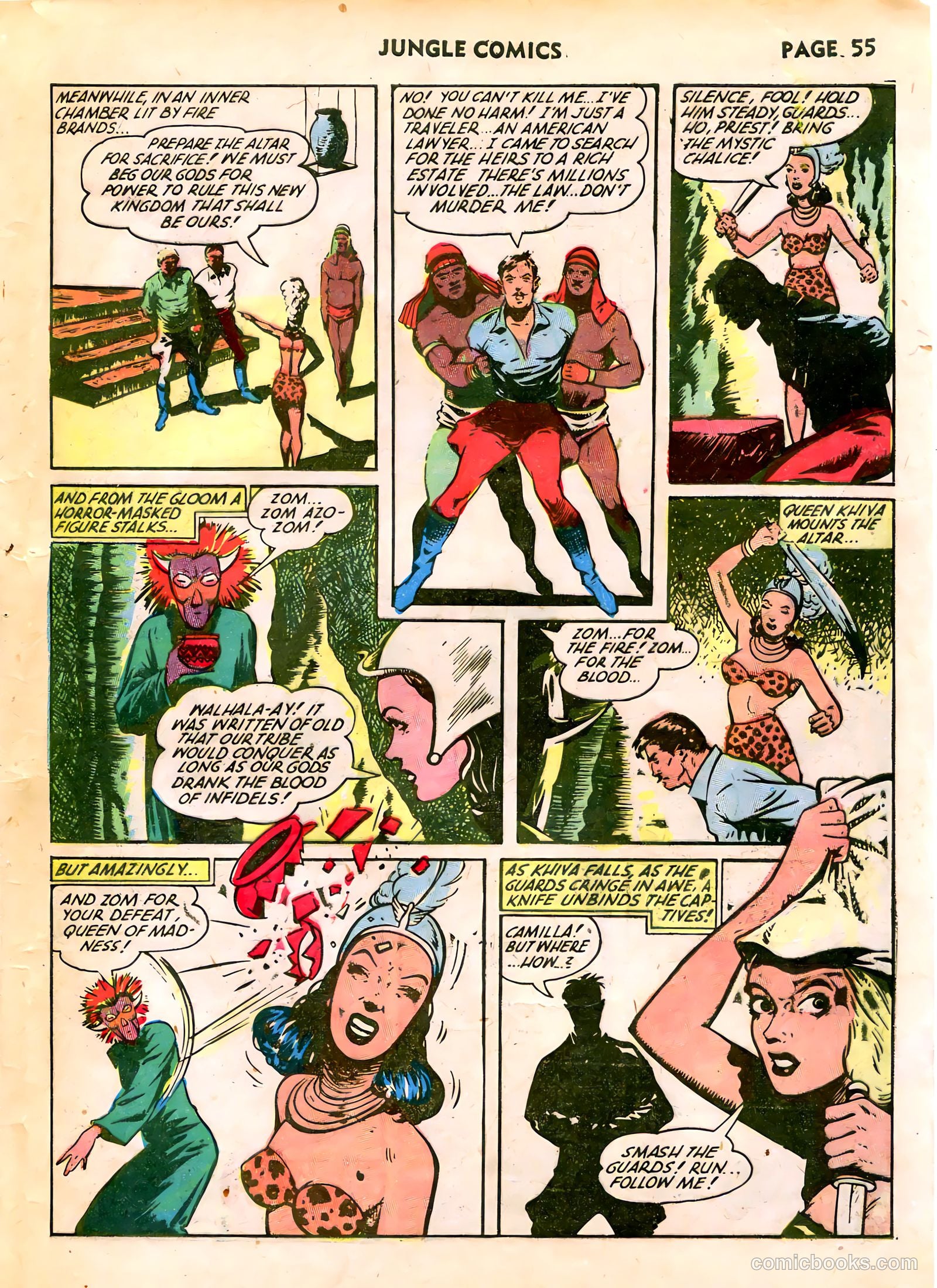Jungle Comics #39 (1943) — page 57 of 68