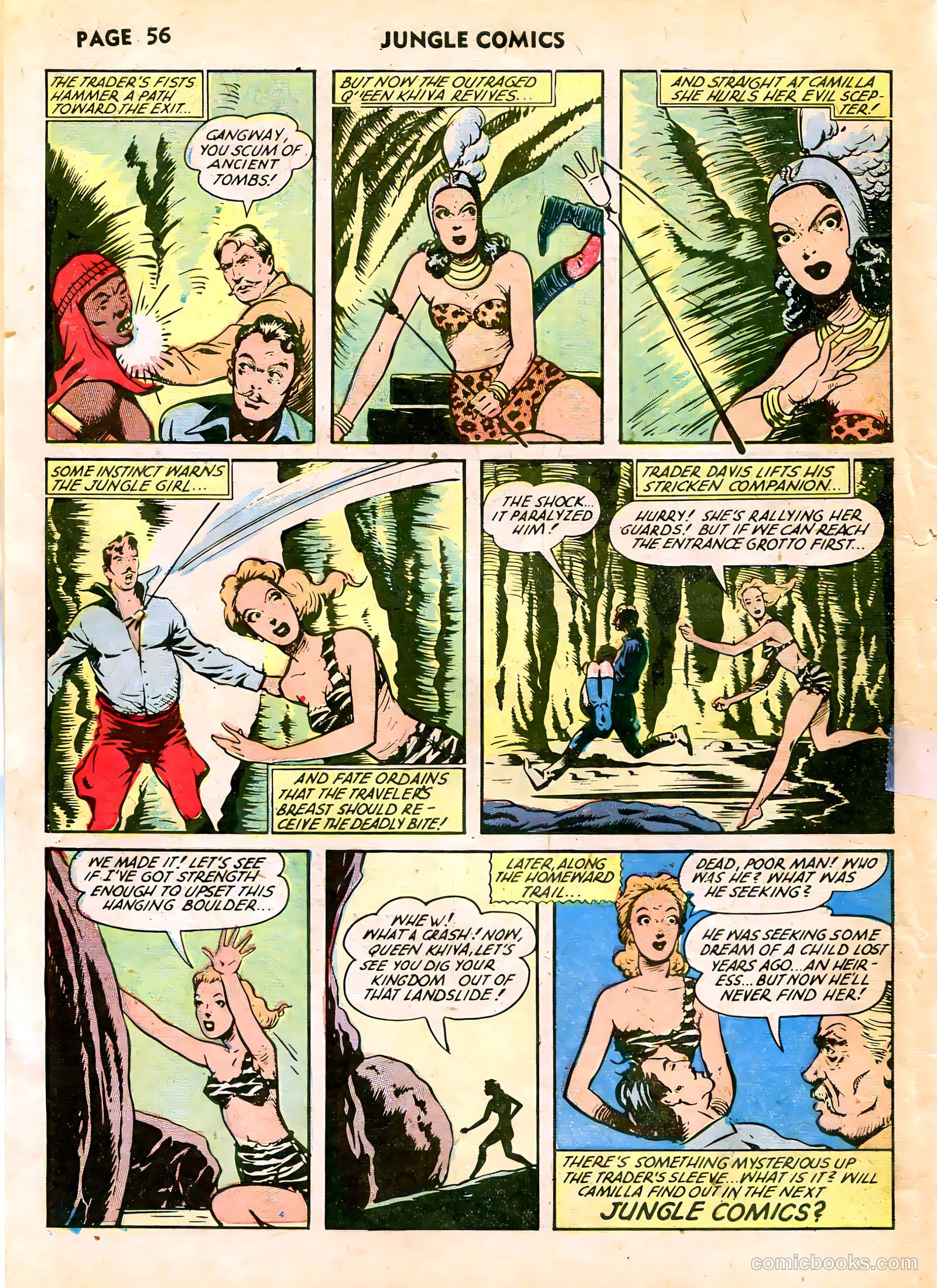 Jungle Comics #39 (1943) — page 58 of 68