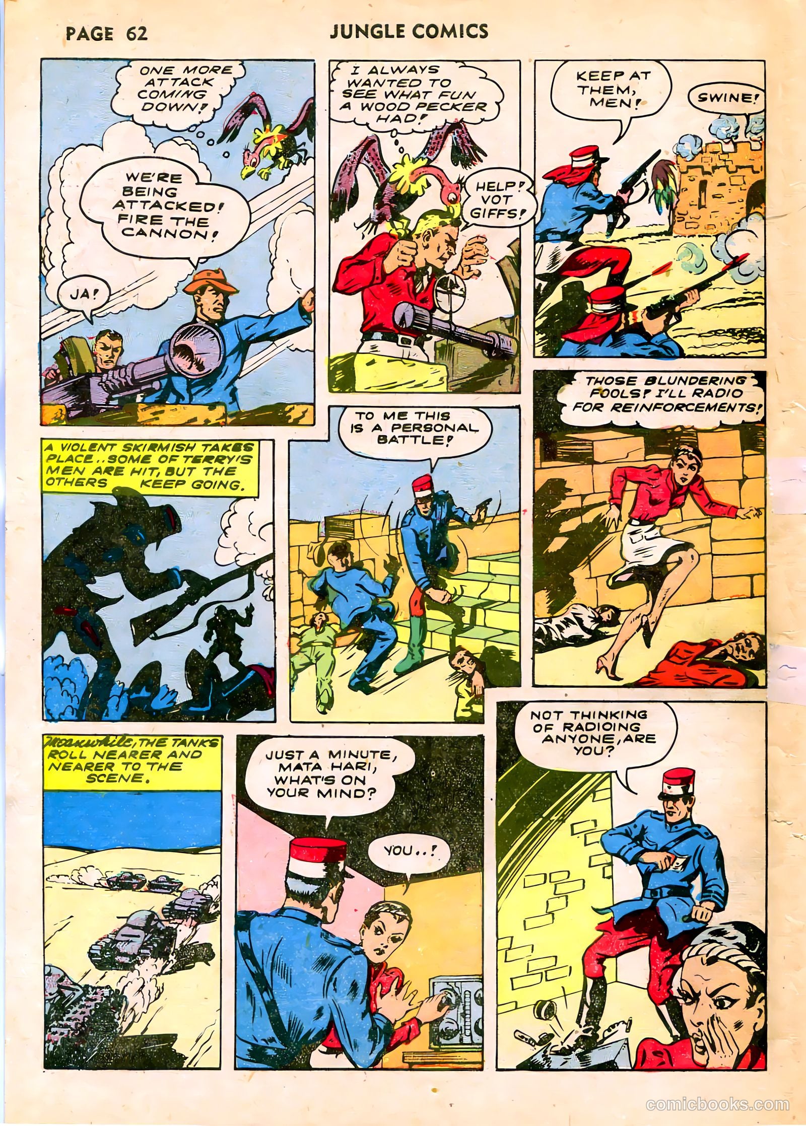 Jungle Comics #39 (1943) — page 64 of 68