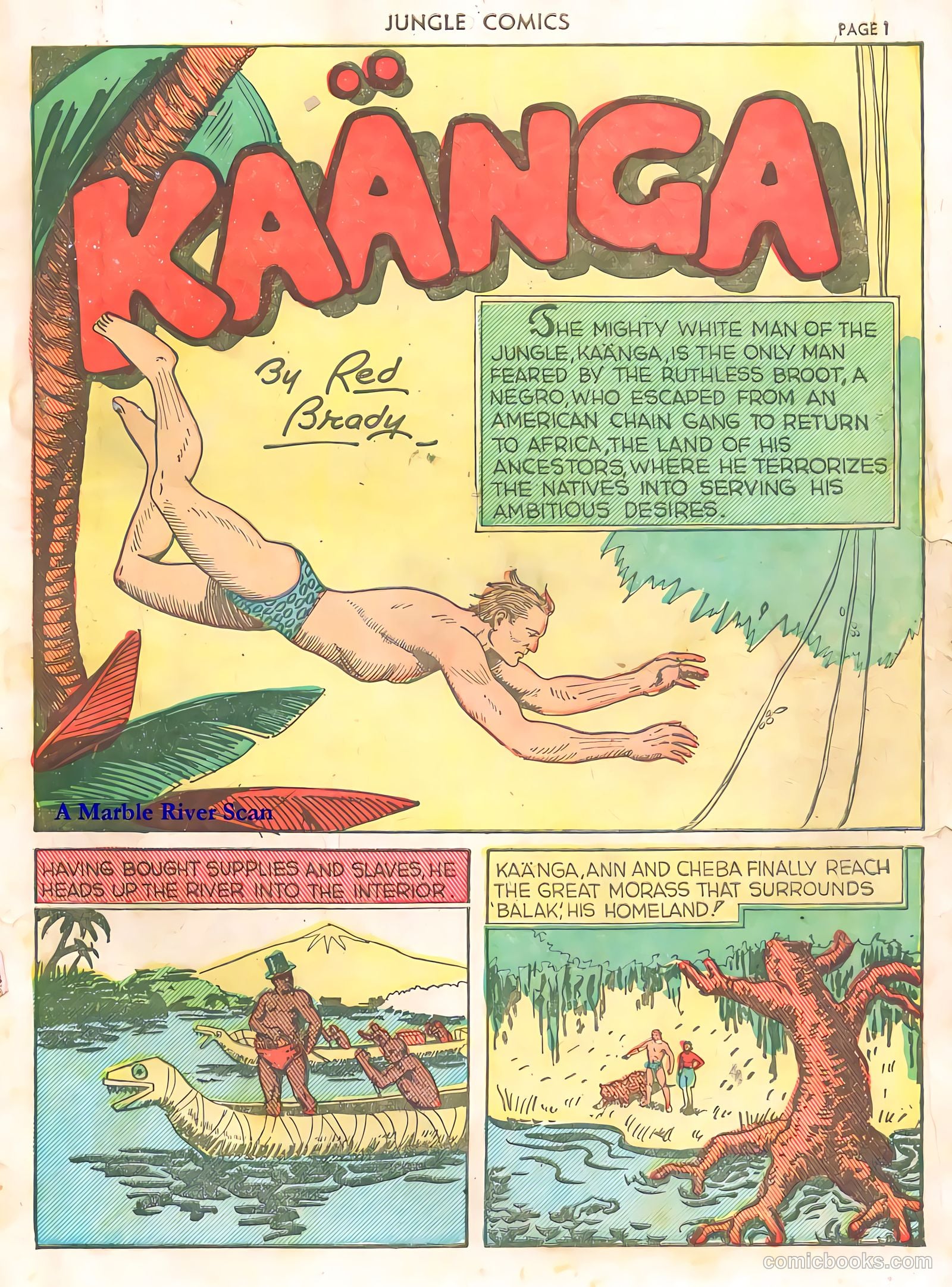 Jungle Comics #4 (1940) — page 3 of 68