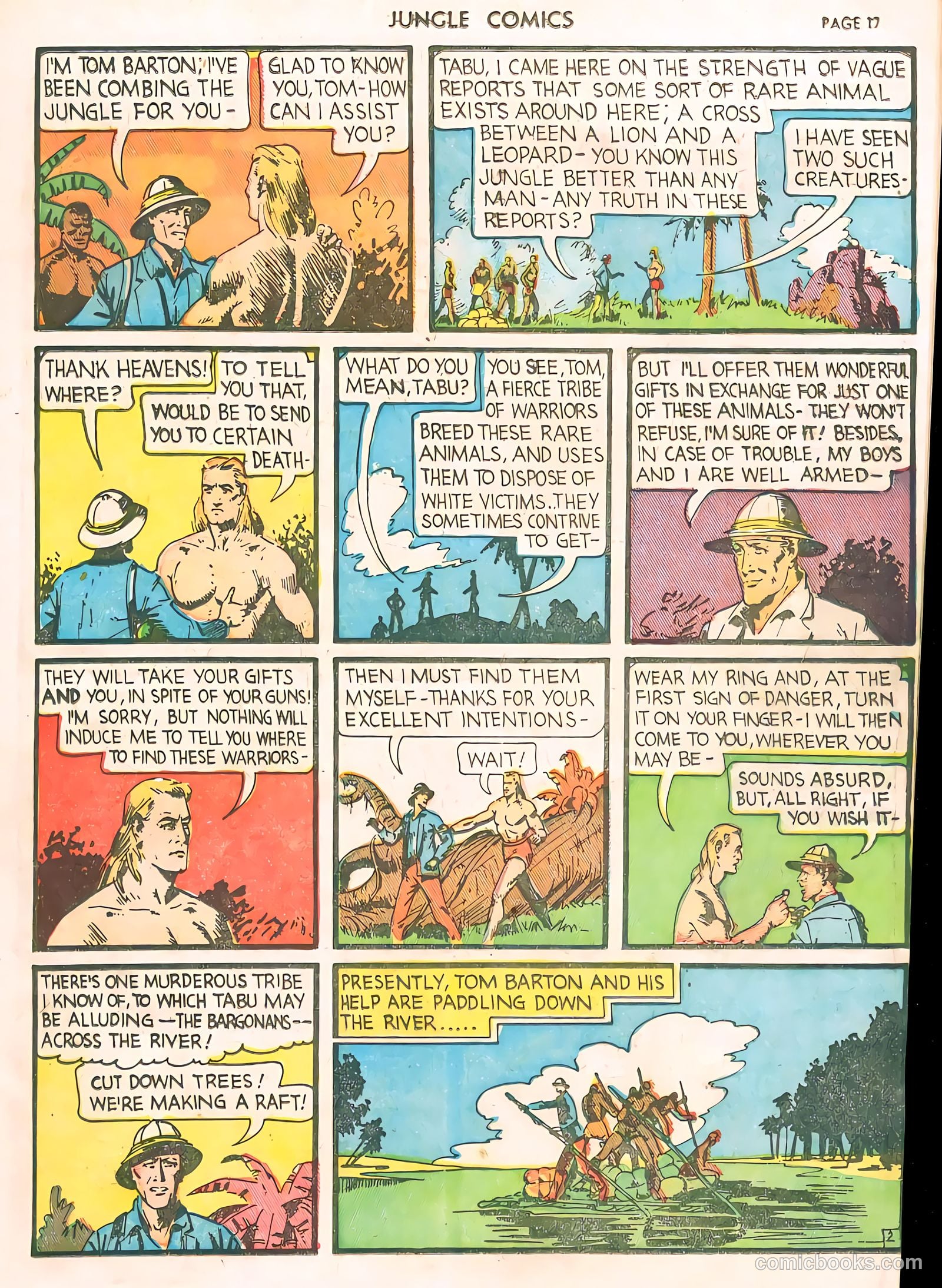 Jungle Comics #4 (1940) — page 19 of 68