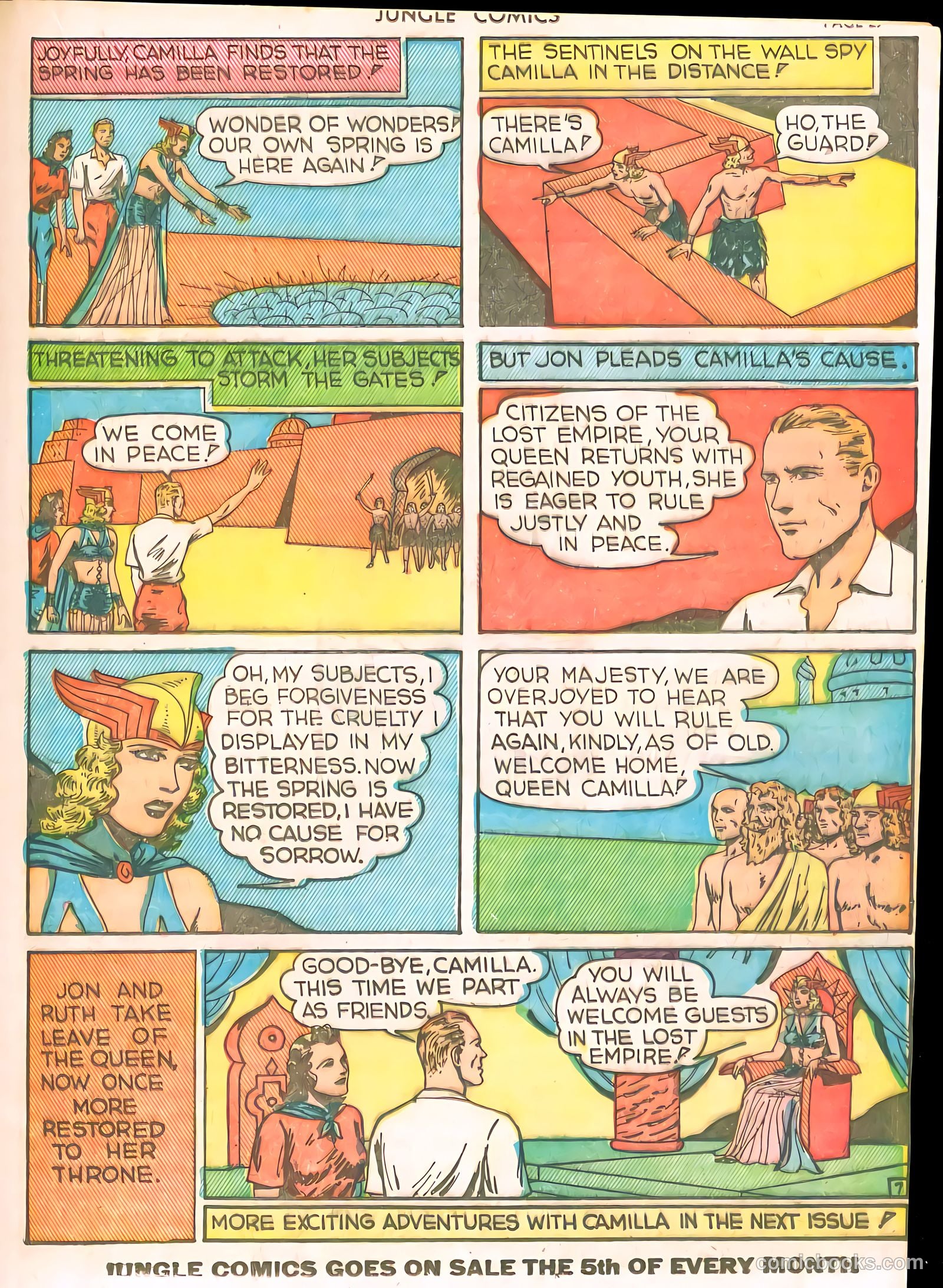 Jungle Comics #4 (1940) — page 31 of 68