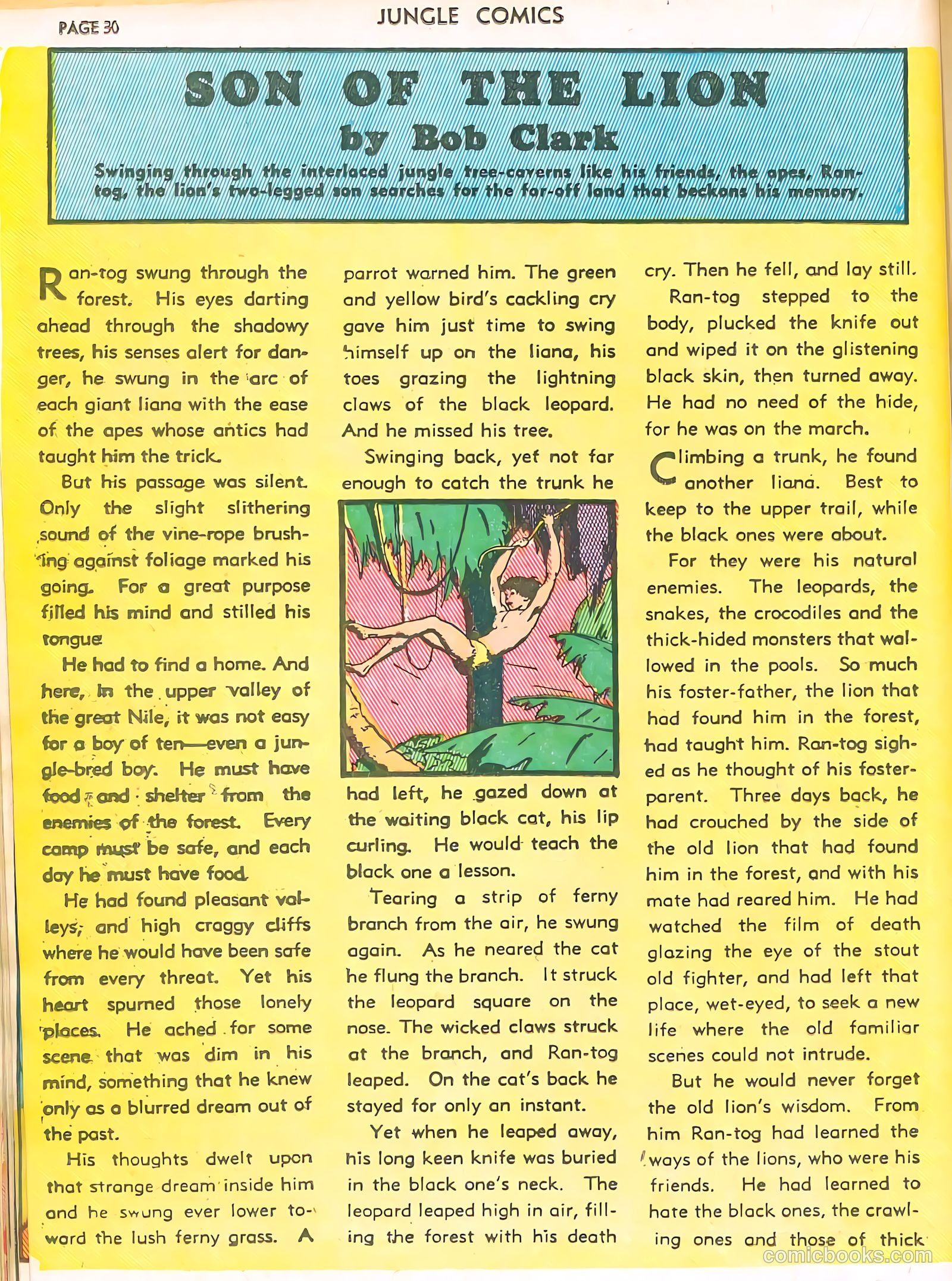 Jungle Comics #4 (1940) — page 32 of 68