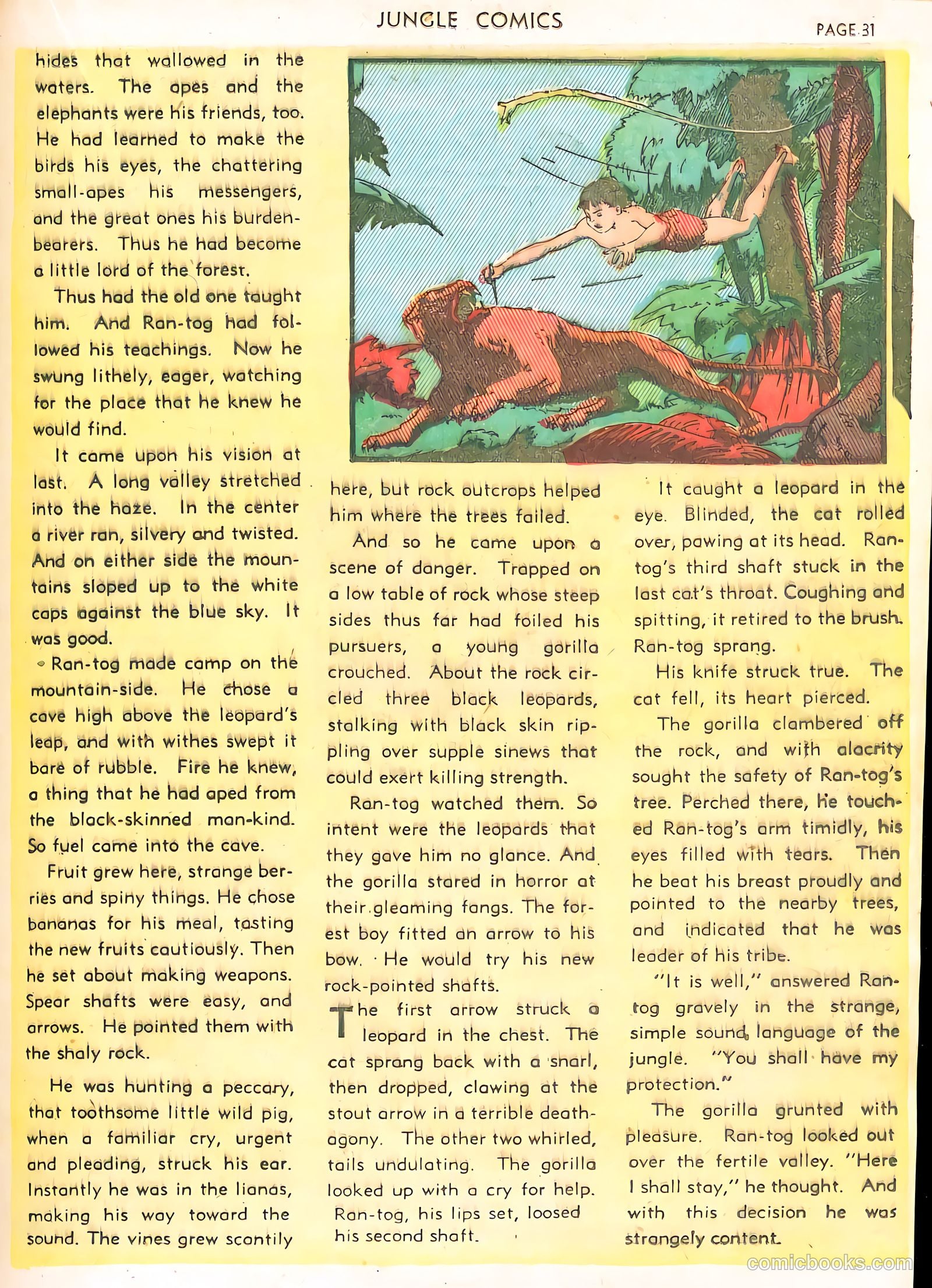 Jungle Comics #4 (1940) — page 33 of 68