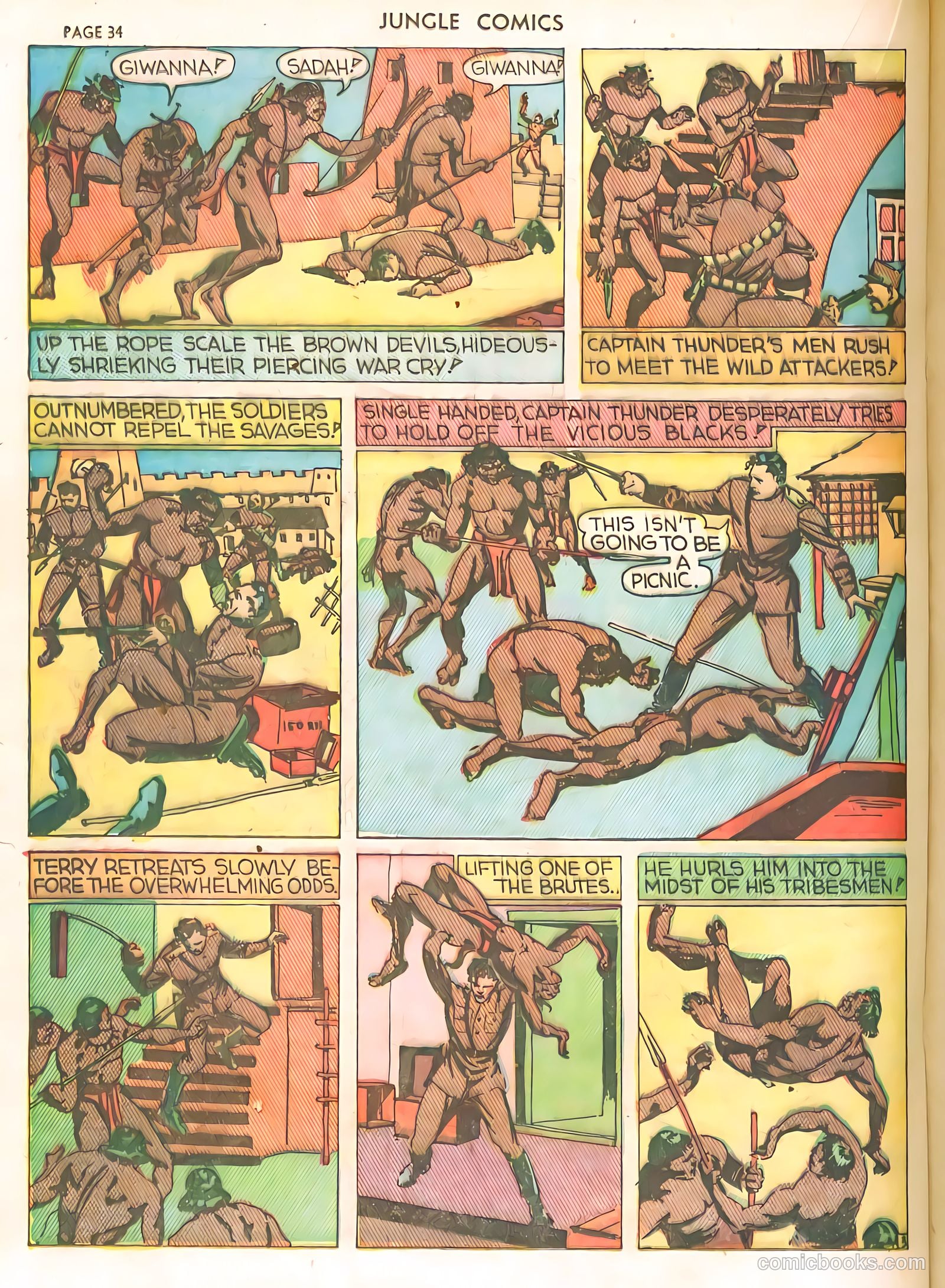 Jungle Comics #4 (1940) — page 36 of 68