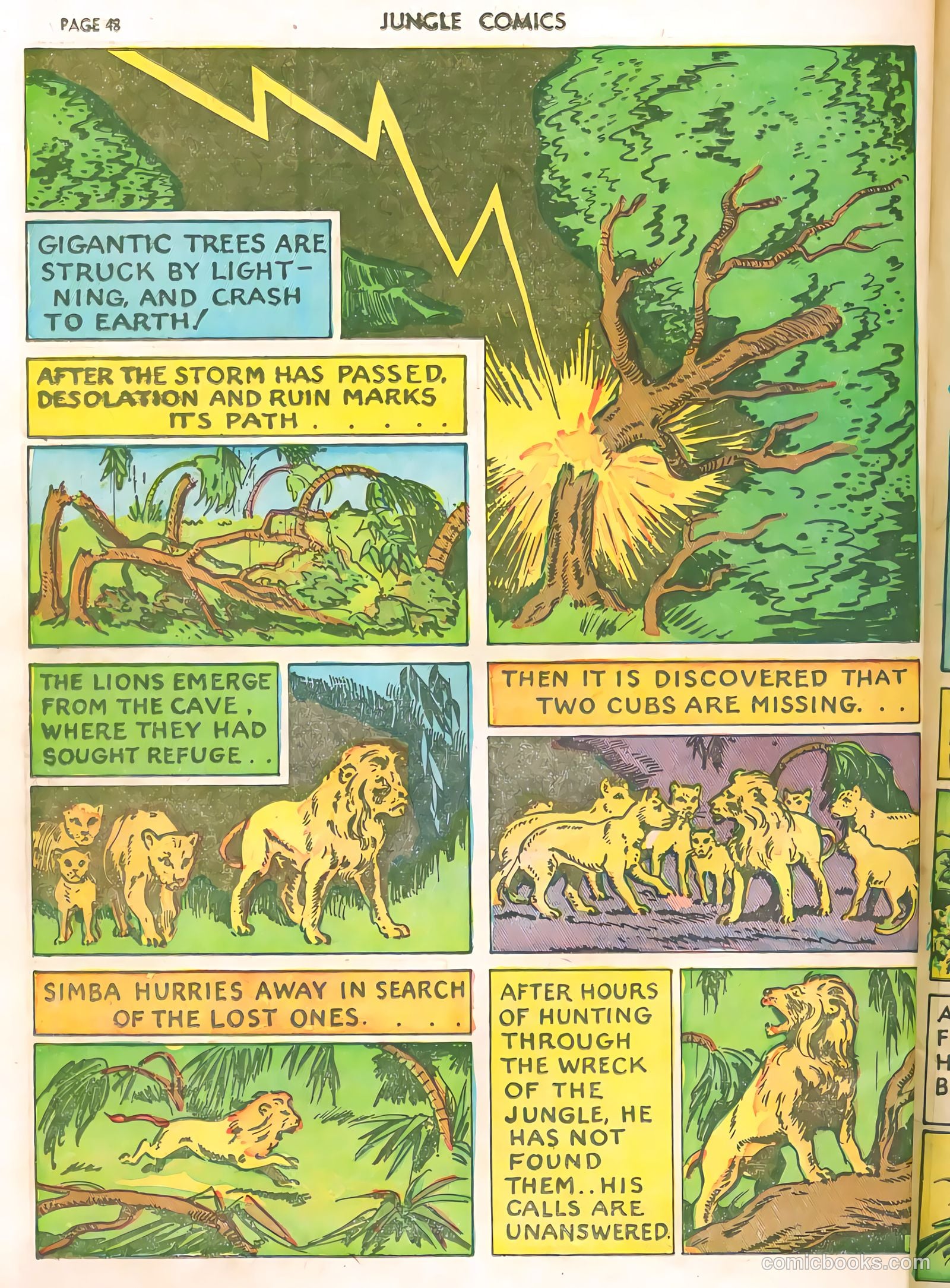 Jungle Comics #4 (1940) — page 50 of 68