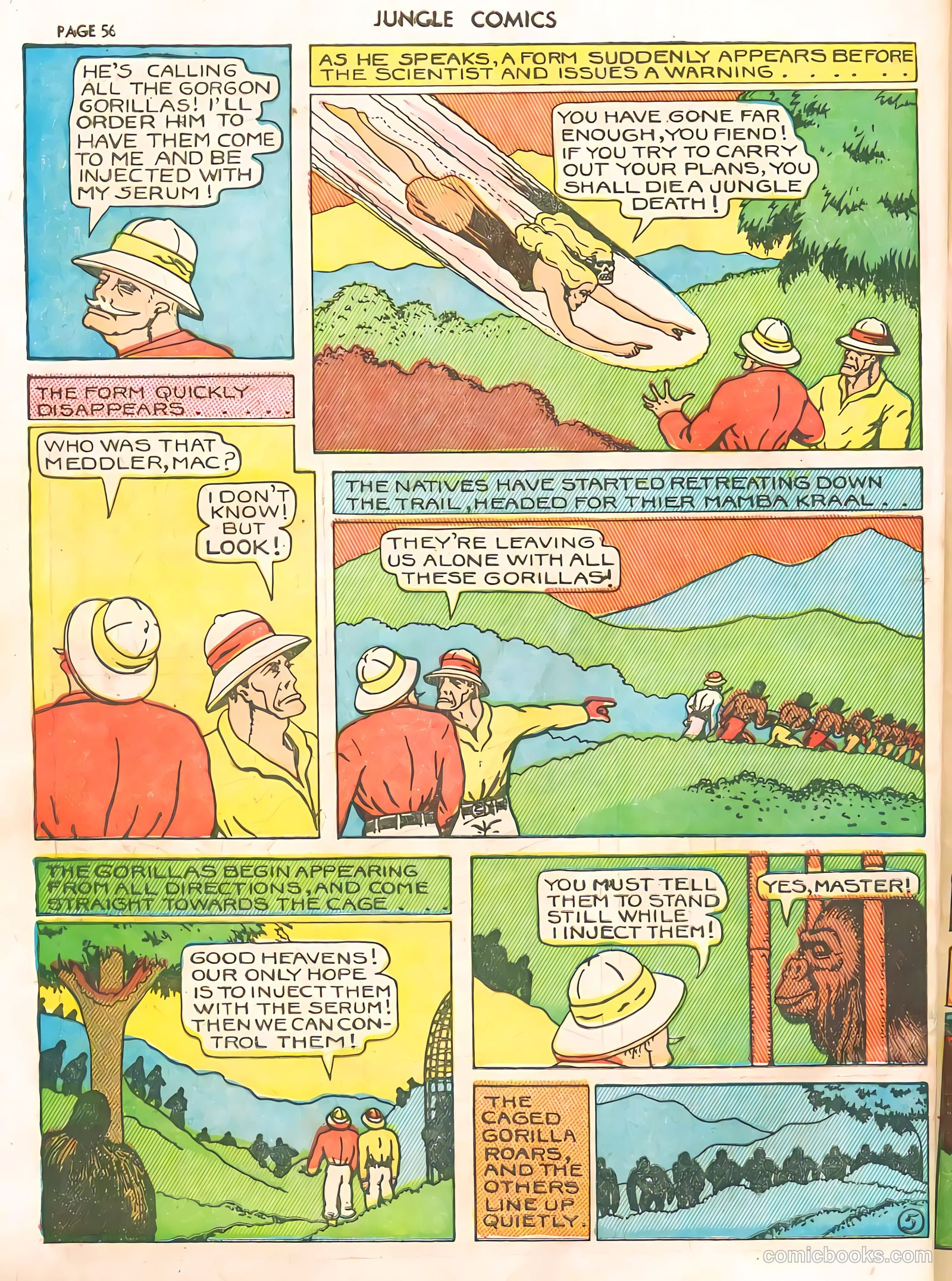 Jungle Comics #4 (1940) — page 58 of 68