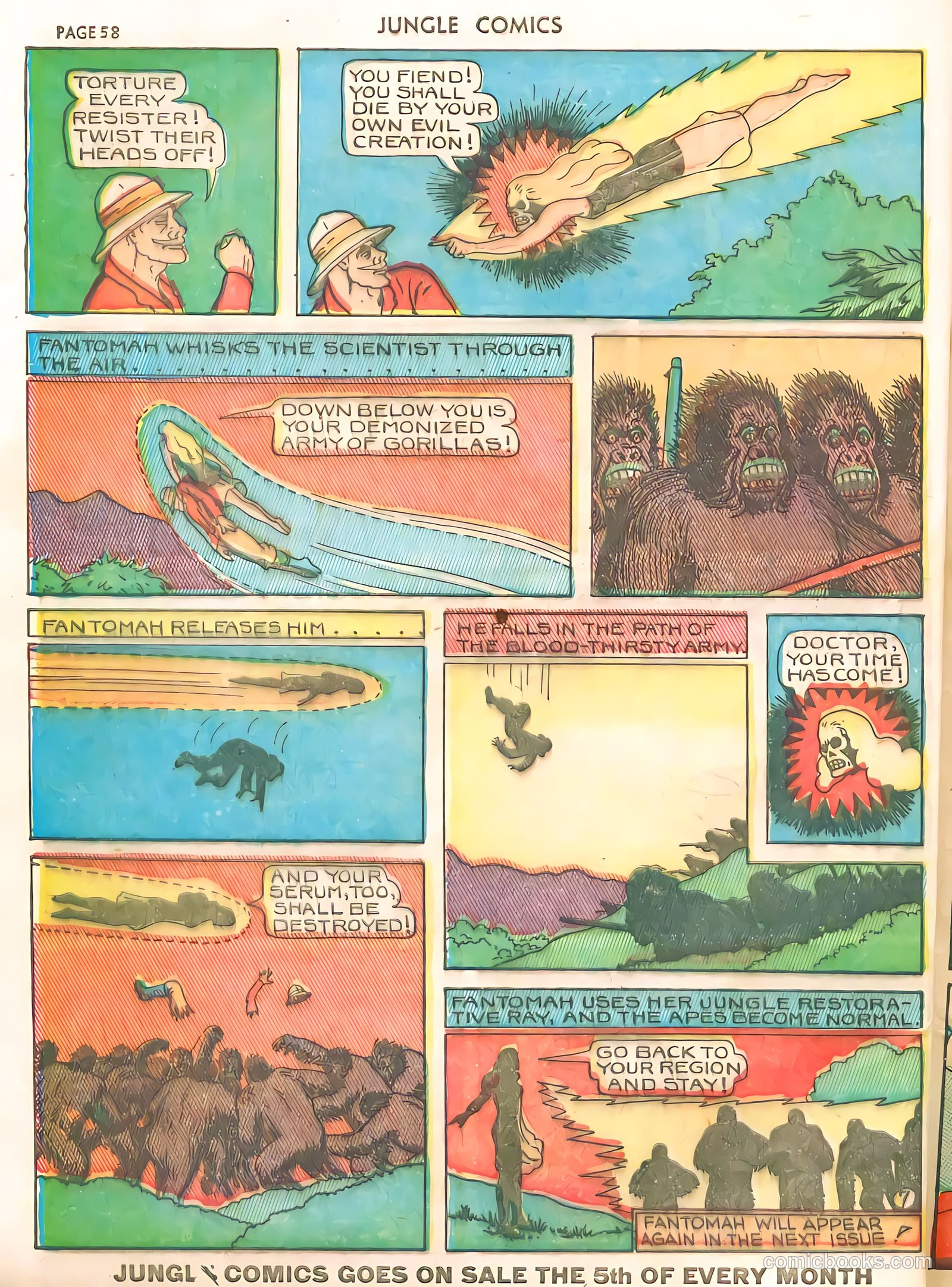 Jungle Comics #4 (1940) — page 60 of 68