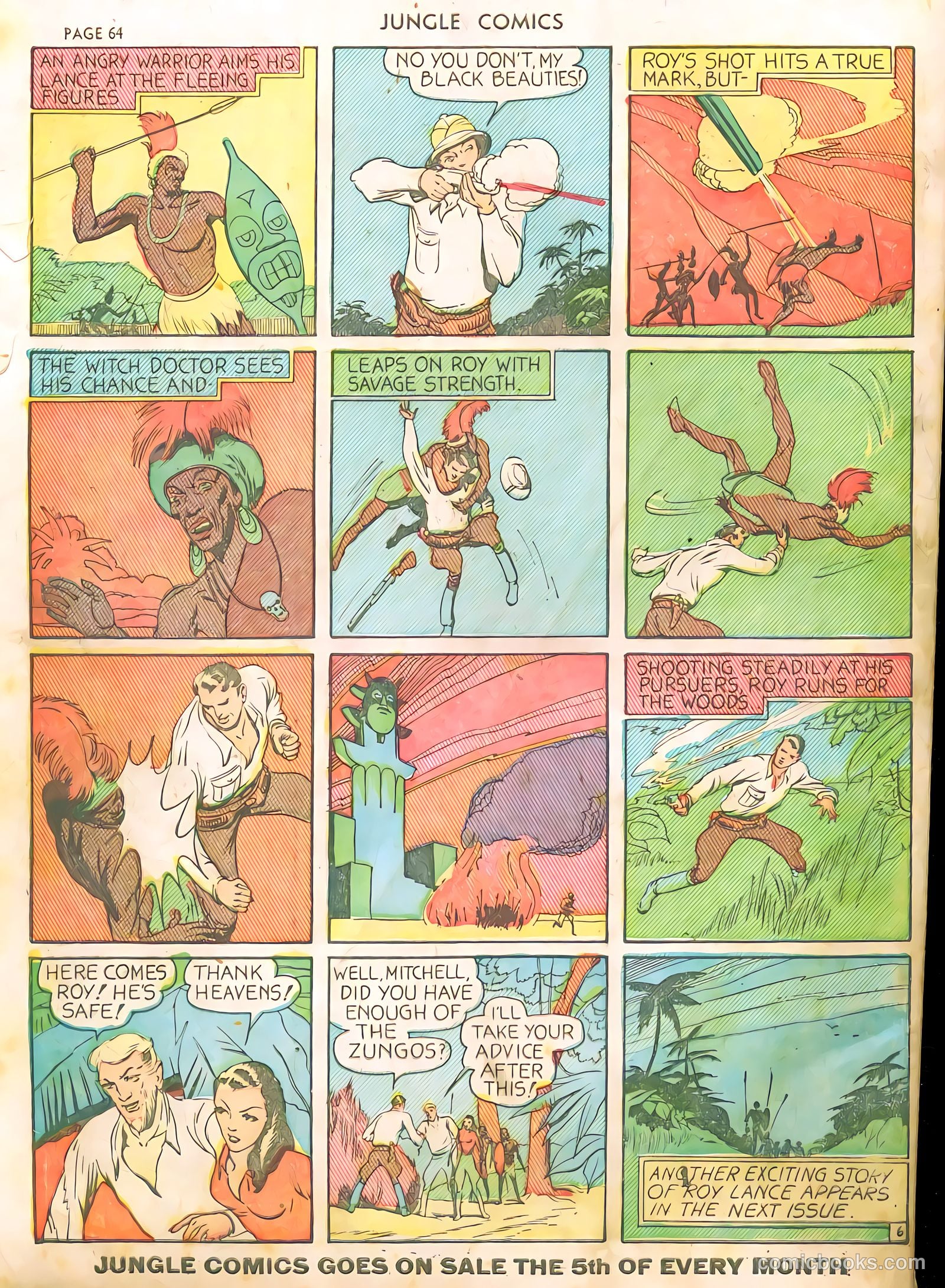 Jungle Comics #4 (1940) — page 66 of 68