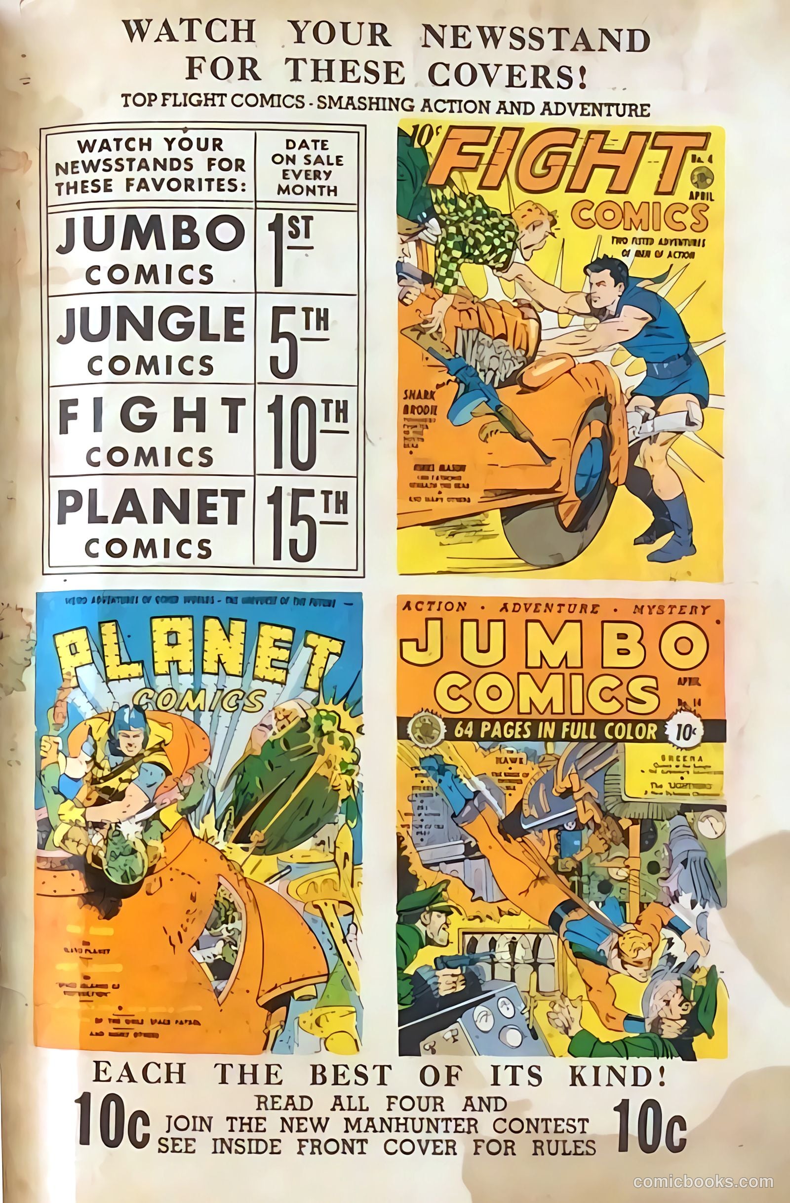 Jungle Comics #4 (1940) — page 67 of 68