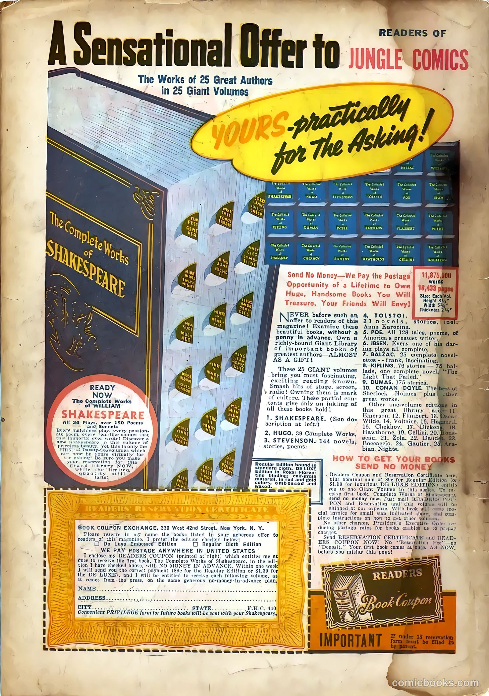 Jungle Comics #4 (1940) — page 68 of 68