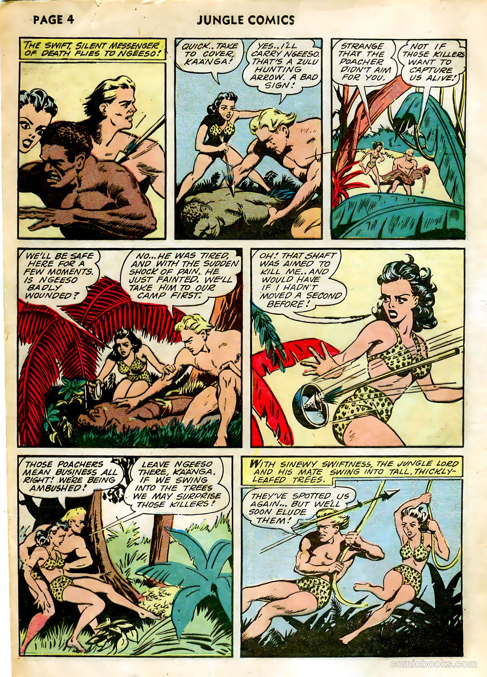 Jungle Comics #40 (1943) — page 6 of 68