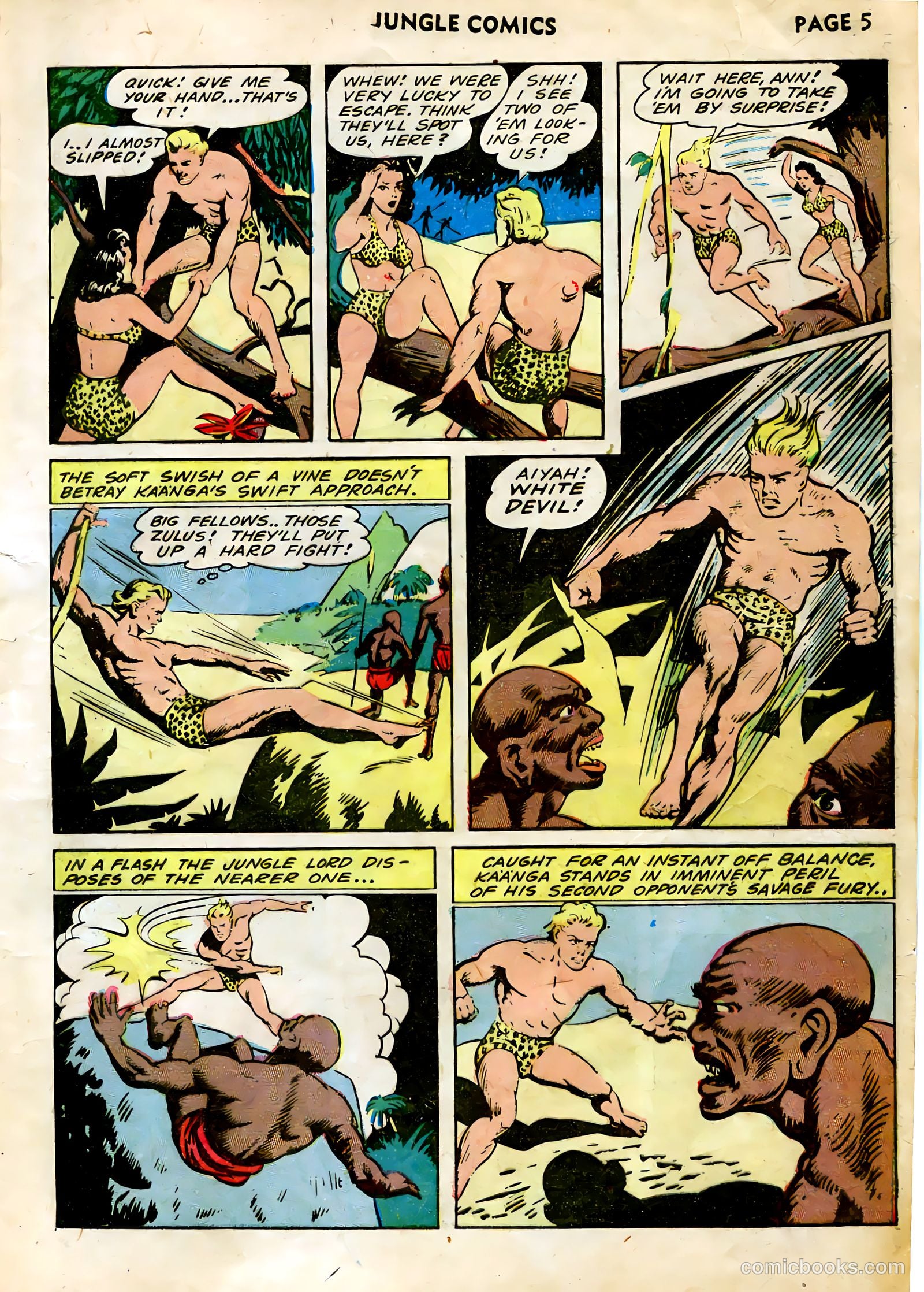 Jungle Comics #40 (1943) — page 7 of 68