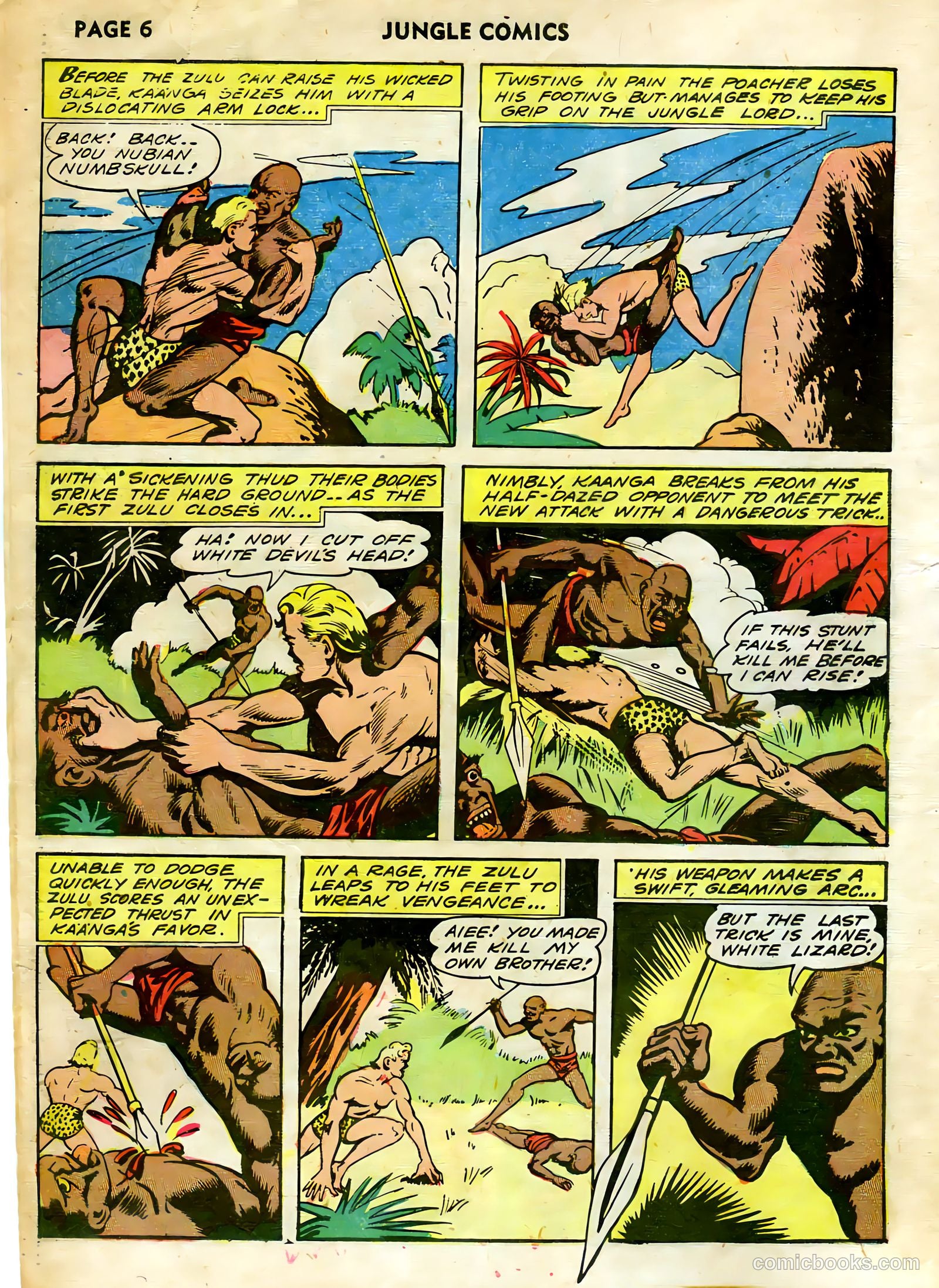 Jungle Comics #40 (1943) — page 8 of 68