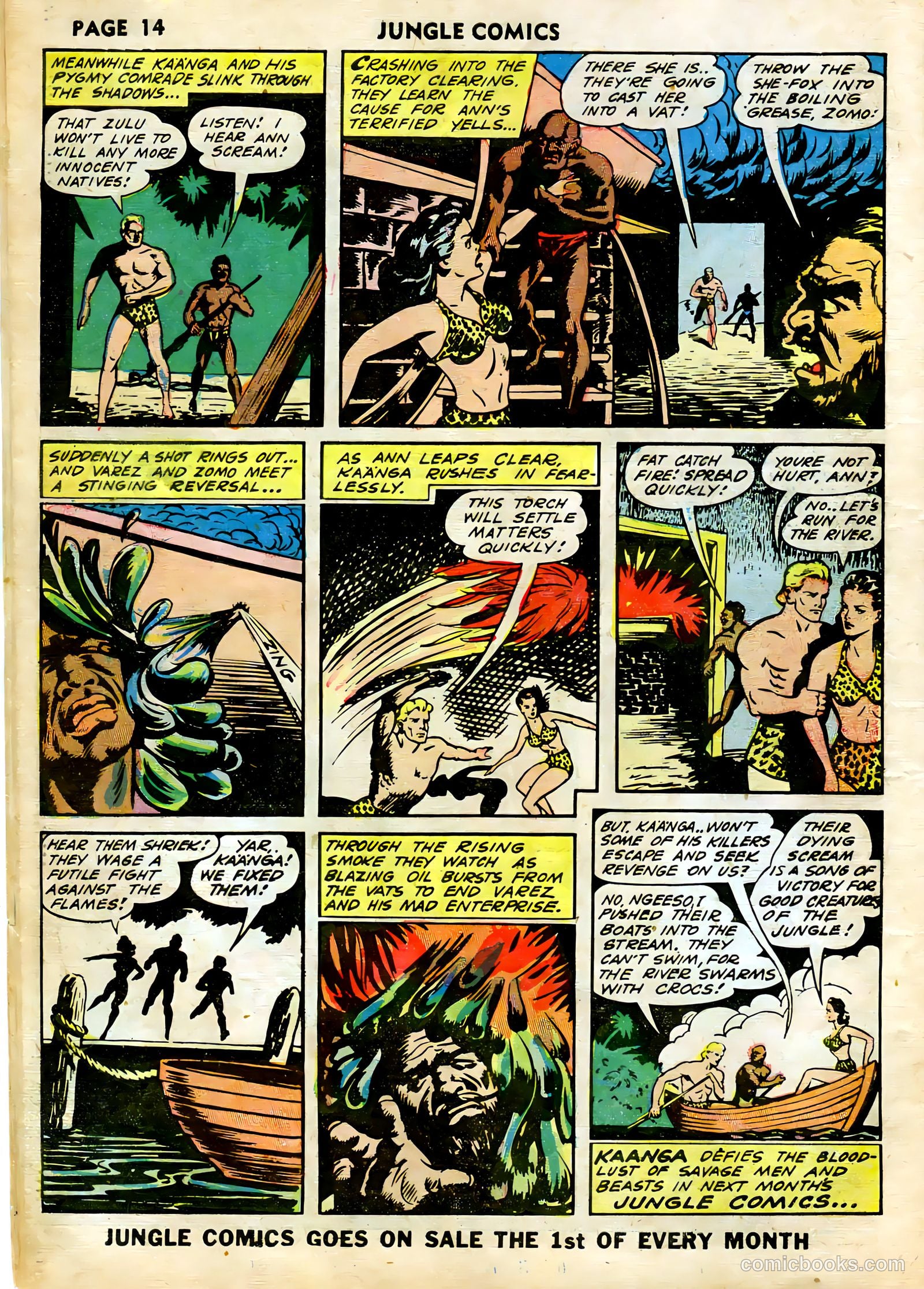 Jungle Comics #40 (1943) — page 16 of 68