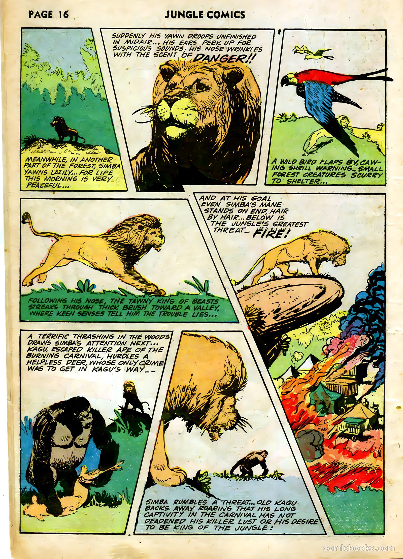 Jungle Comics #40 (1943) — page 18 of 68