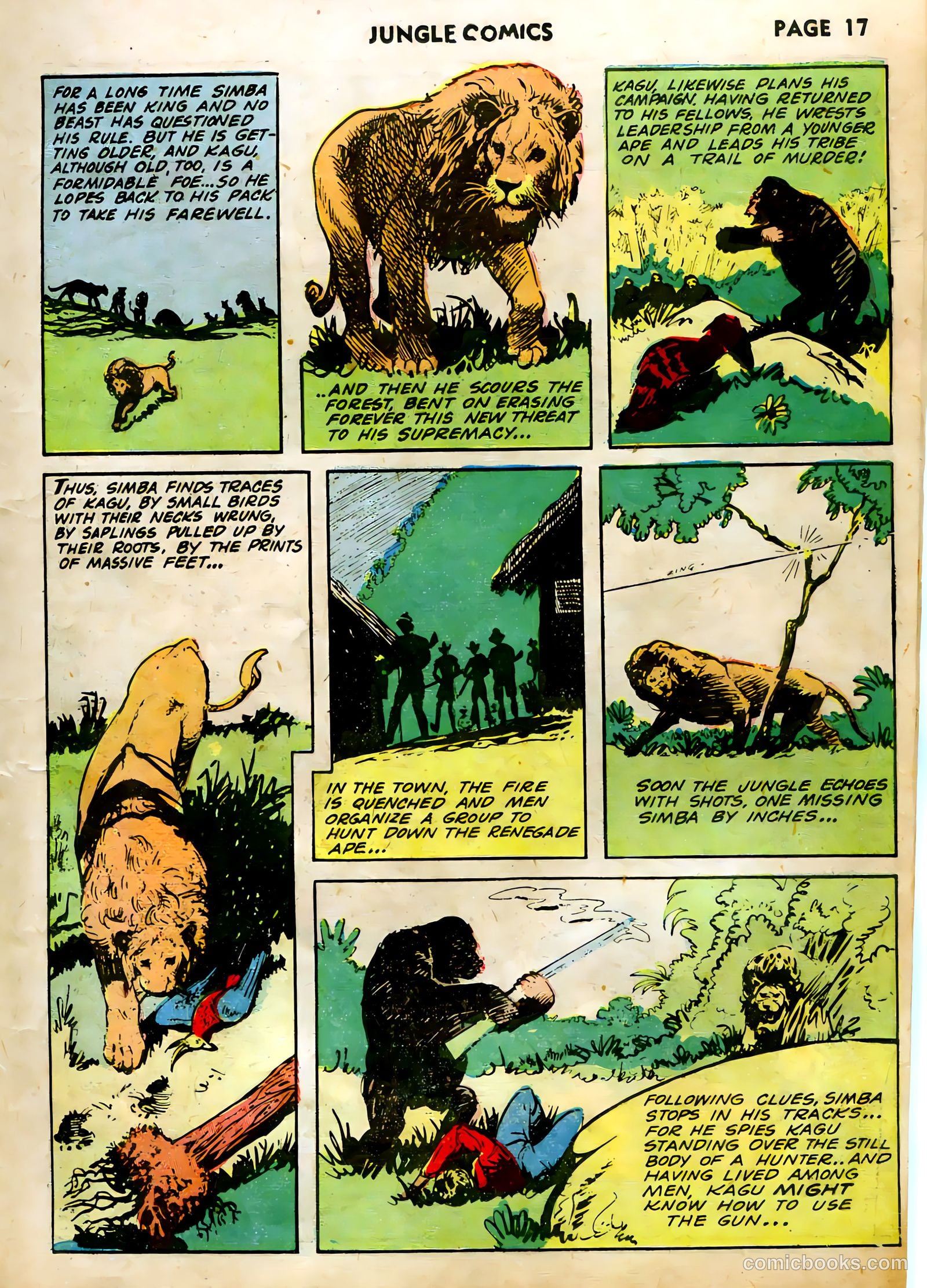 Jungle Comics #40 (1943) — page 19 of 68