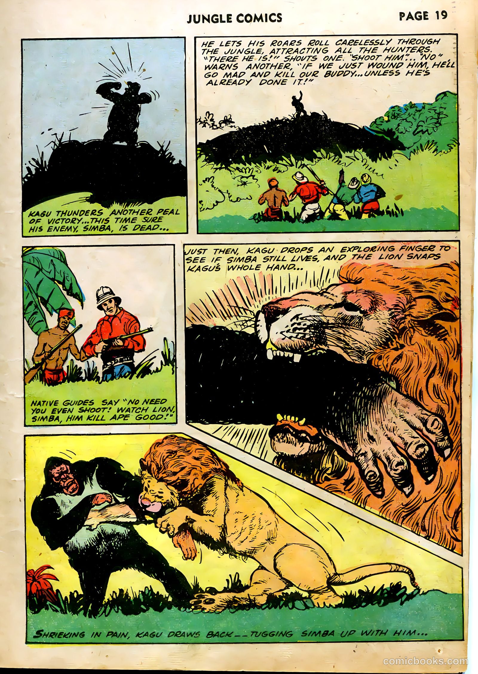 Jungle Comics #40 (1943) — page 21 of 68