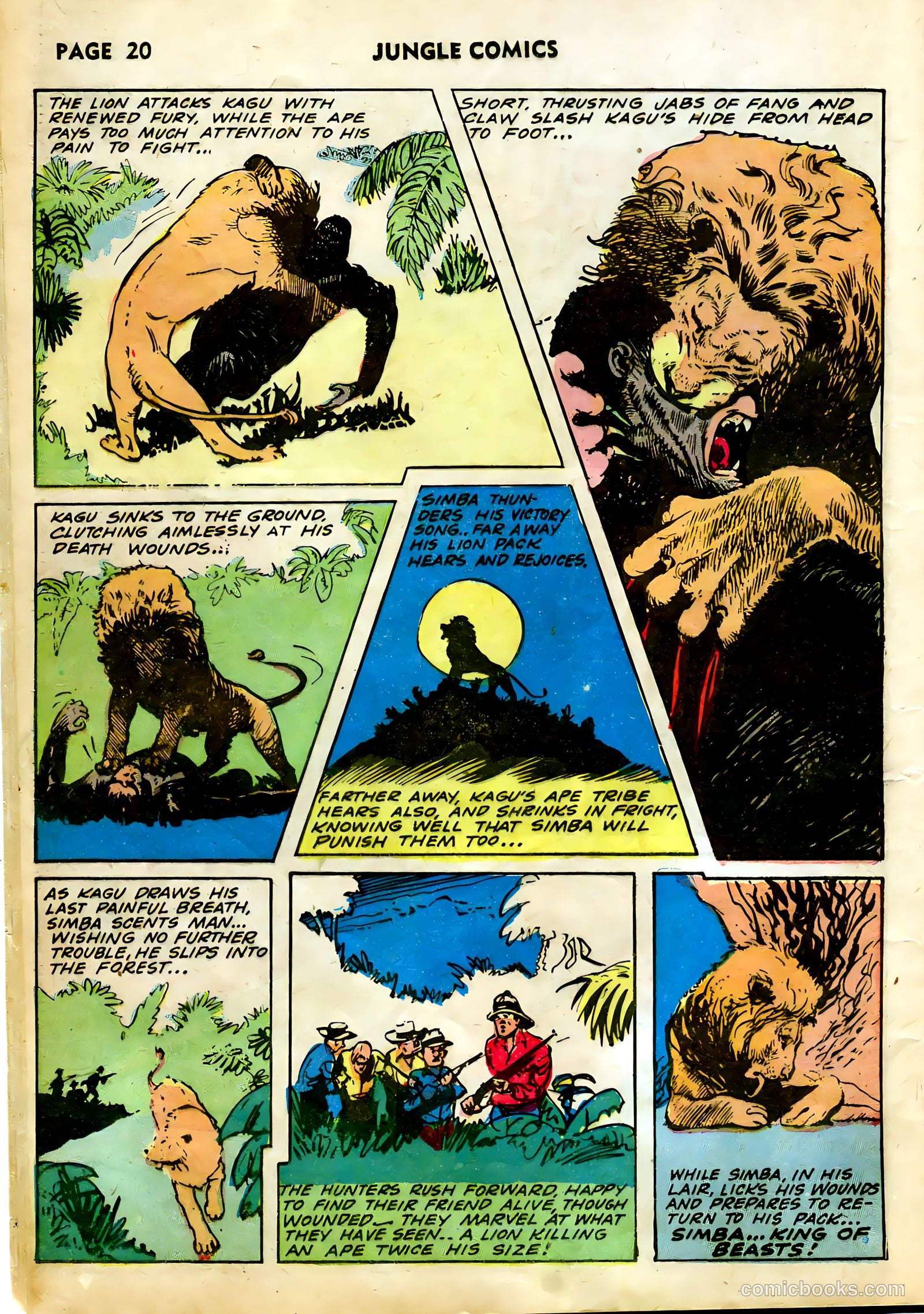 Jungle Comics #40 (1943) — page 22 of 68