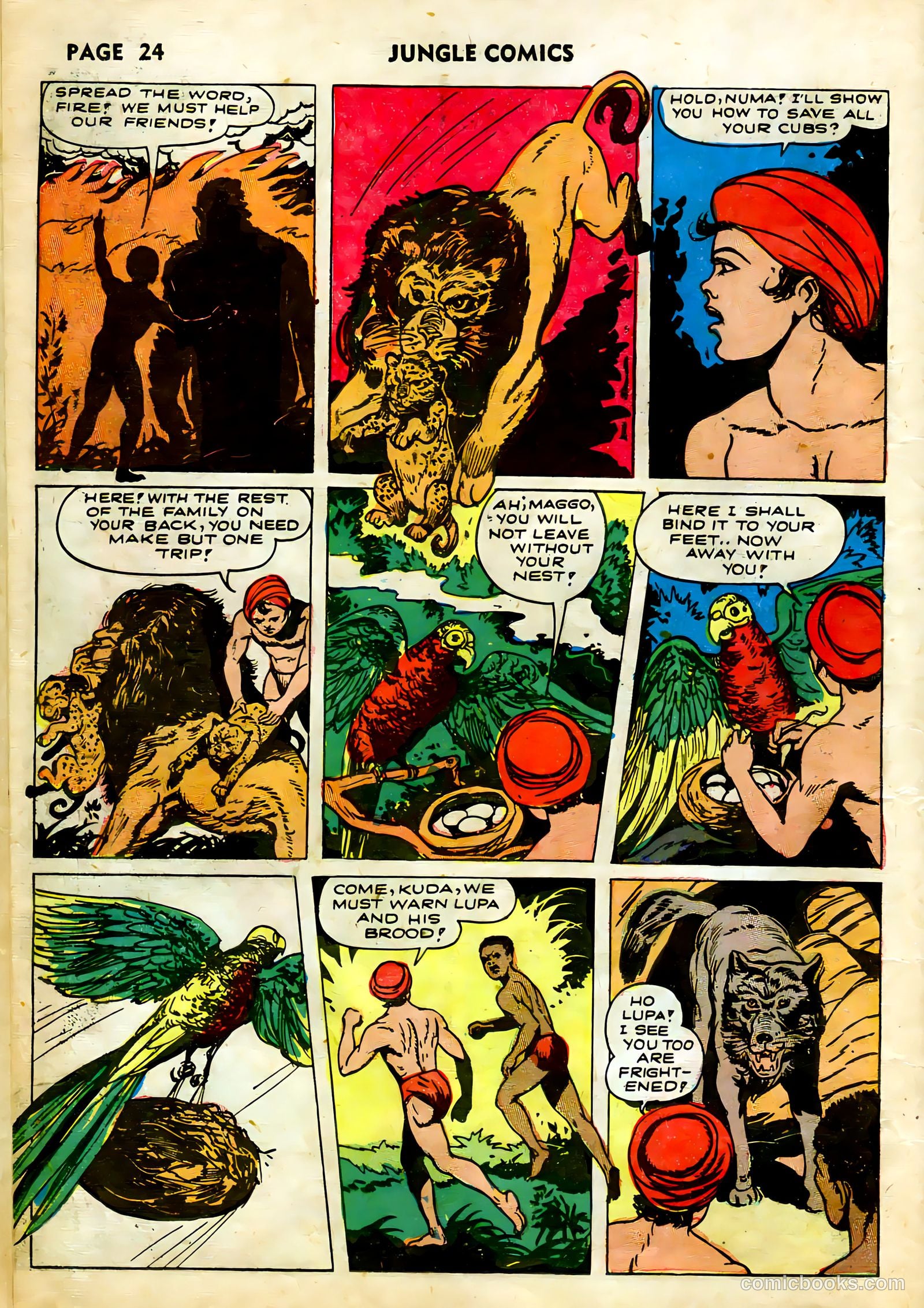 Jungle Comics #40 (1943) — page 26 of 68