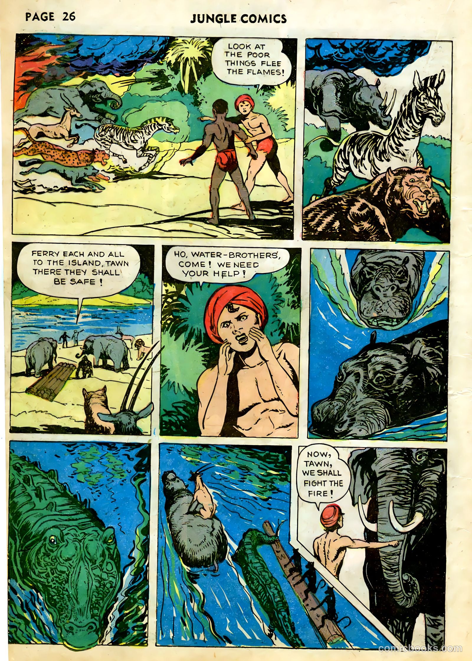 Jungle Comics #40 (1943) — page 28 of 68