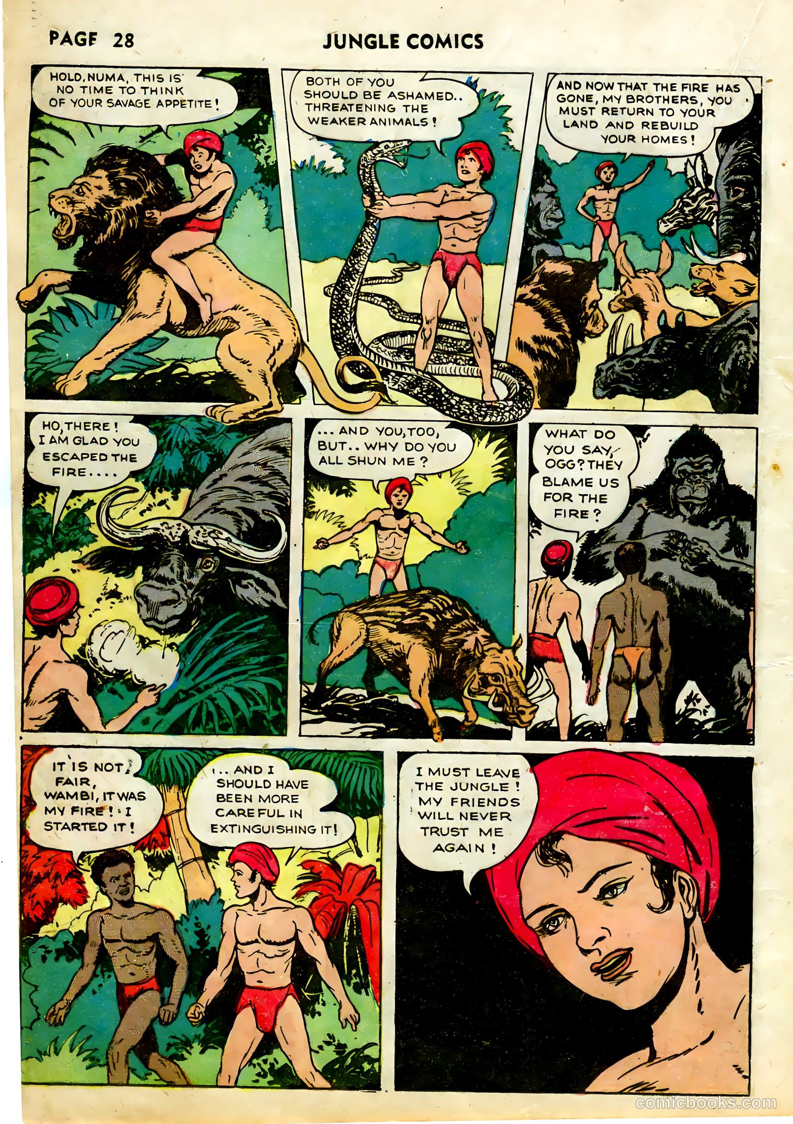 Jungle Comics #40 (1943) — page 30 of 68