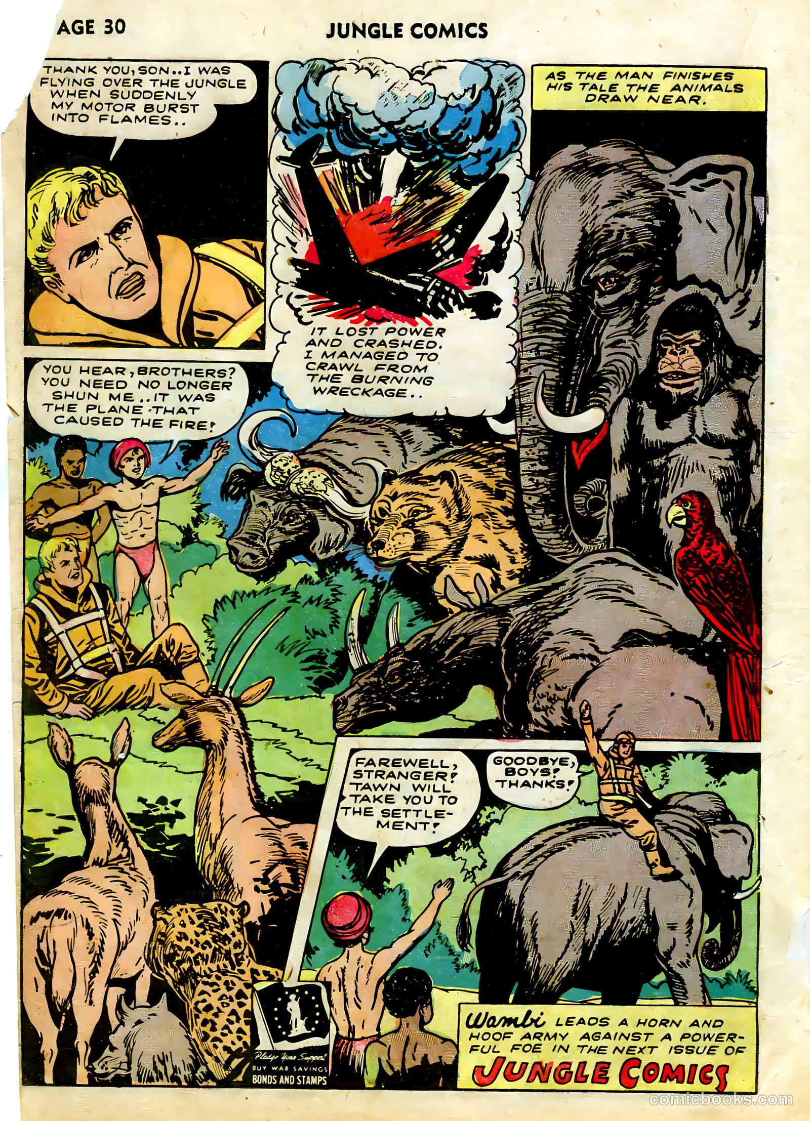 Jungle Comics #40 (1943) — page 32 of 68