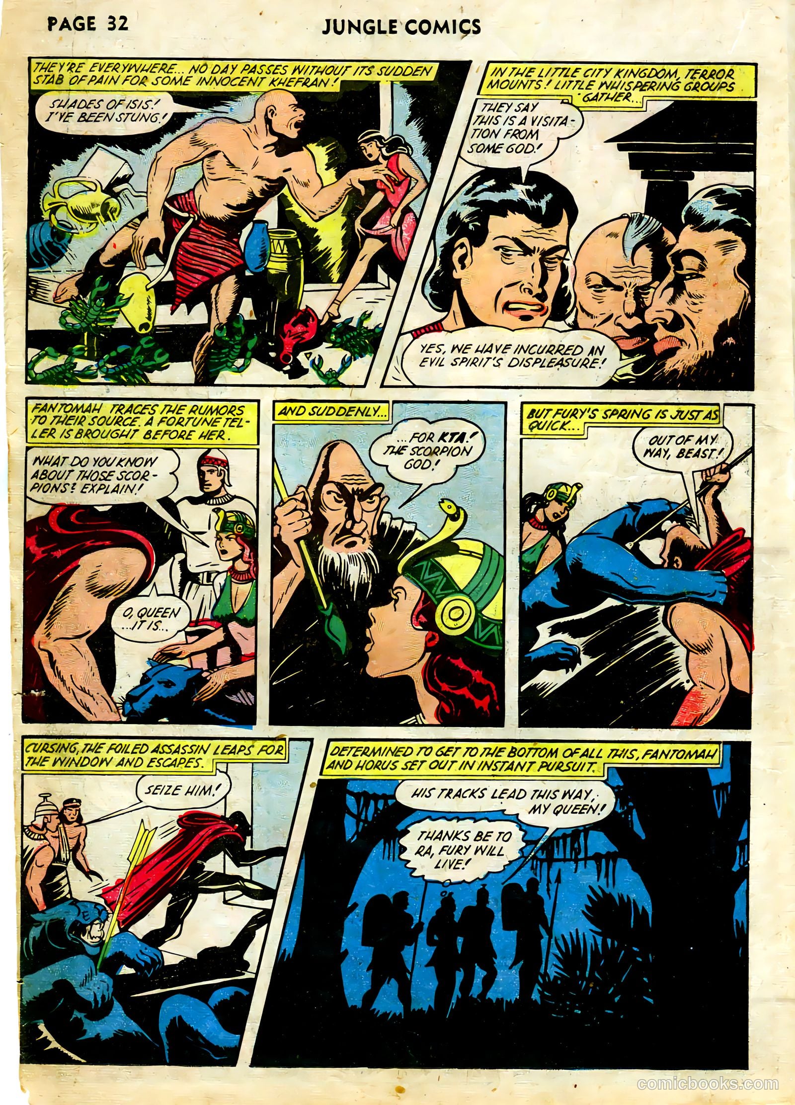 Jungle Comics #40 (1943) — page 34 of 68