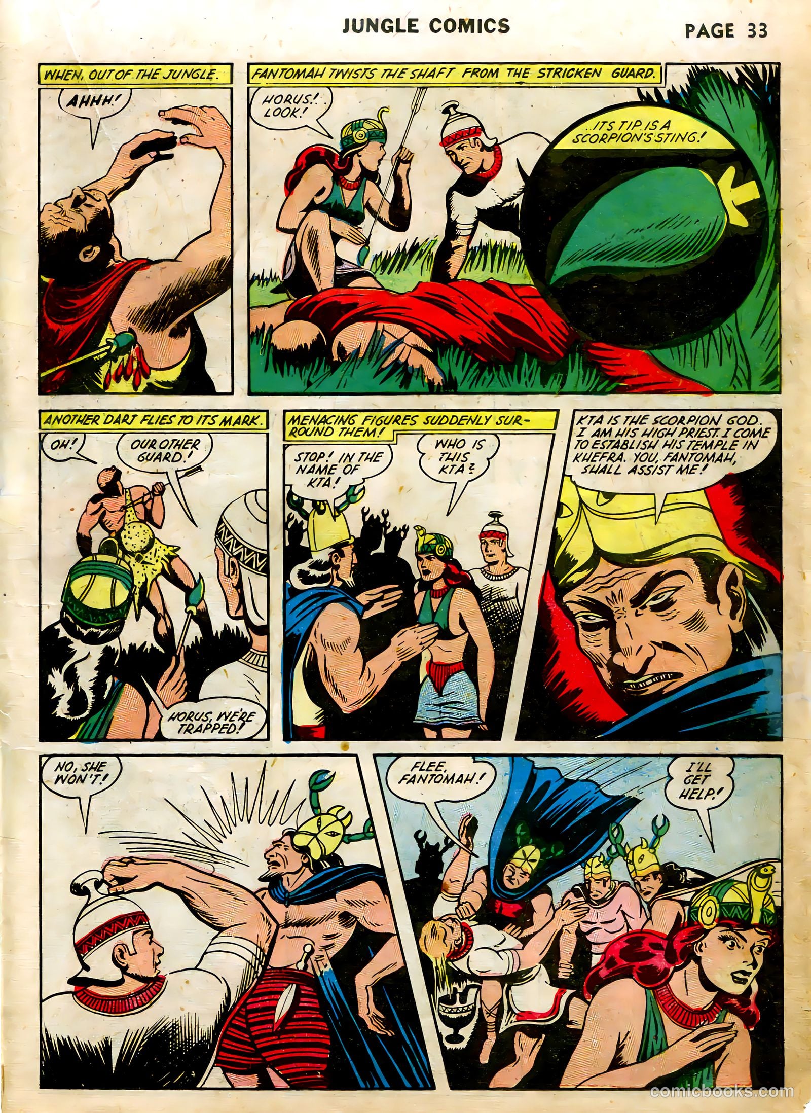 Jungle Comics #40 (1943) — page 35 of 68
