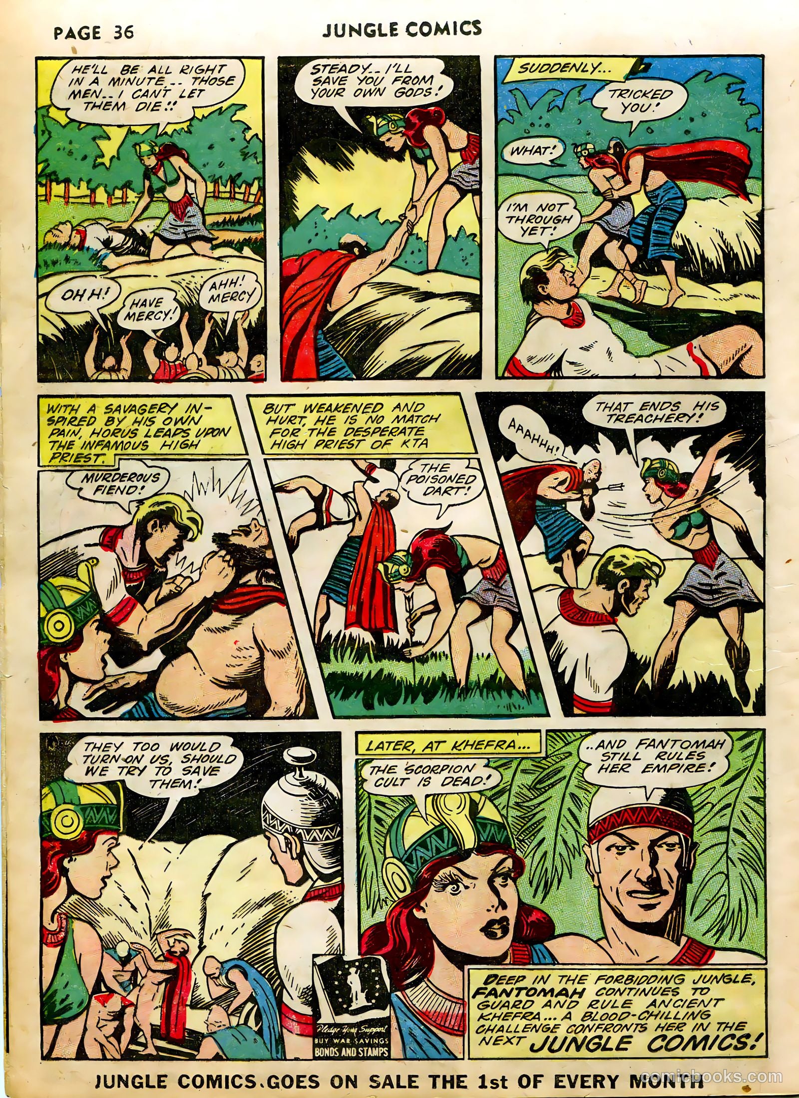 Jungle Comics #40 (1943) — page 38 of 68