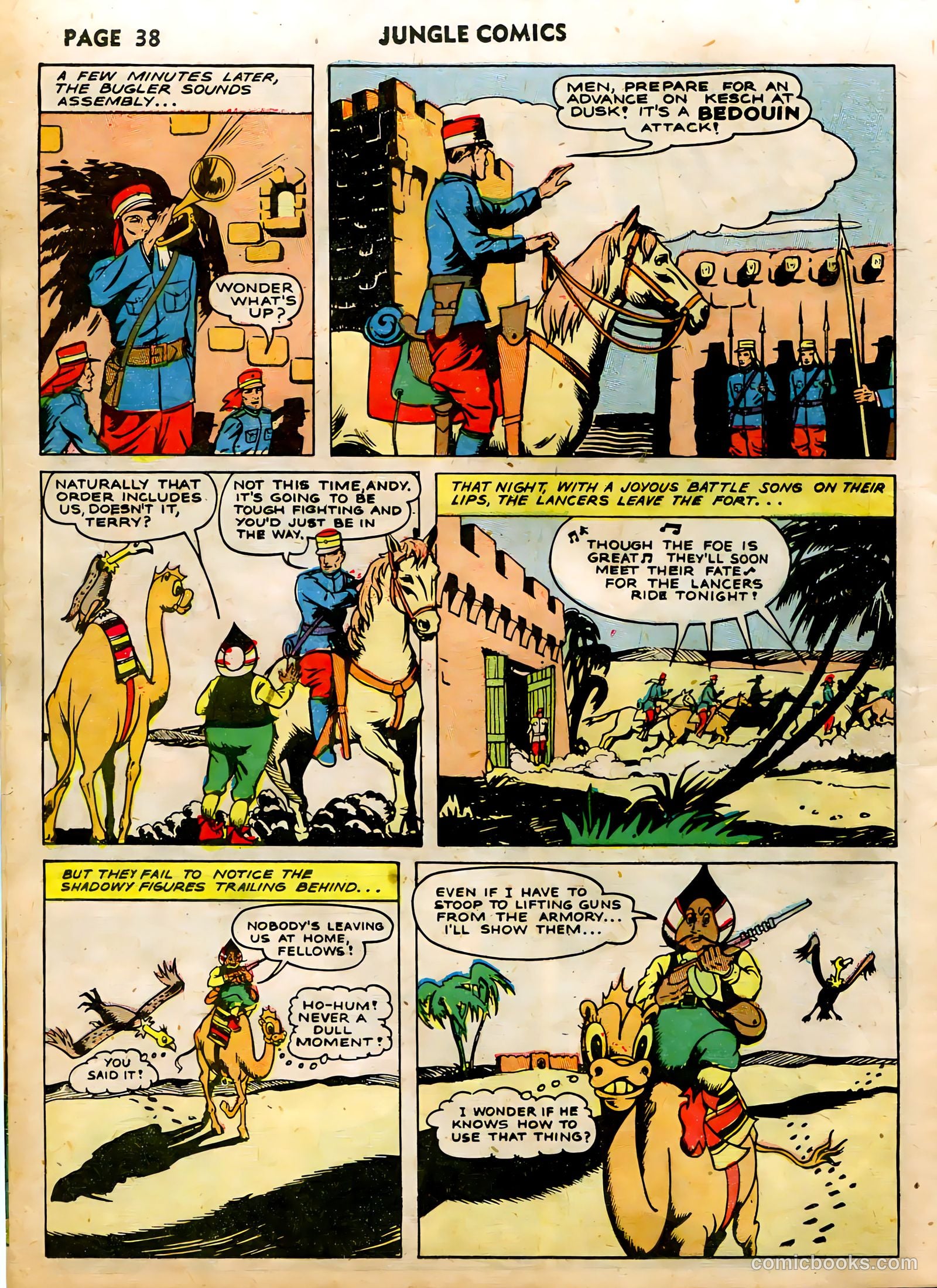 Jungle Comics #40 (1943) — page 40 of 68